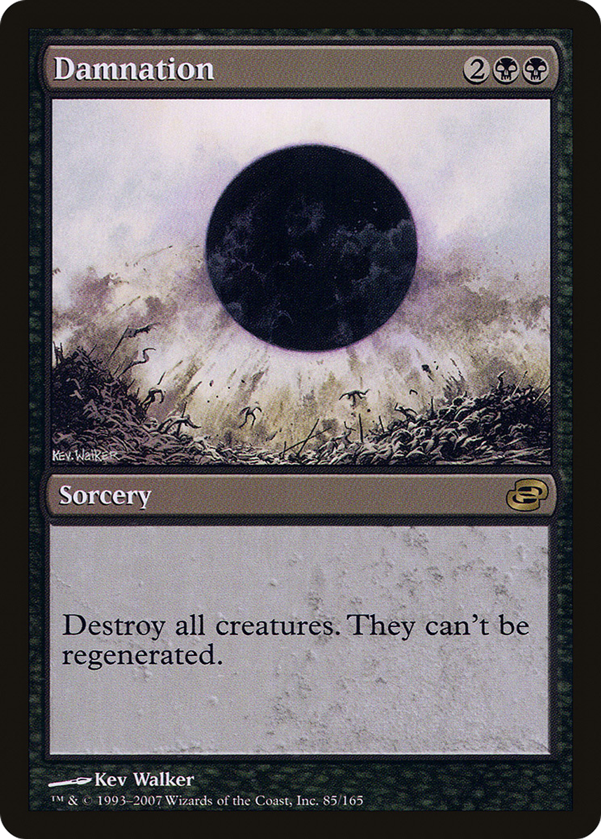 Damnation — Planar Chaos — Magic: The Gathering
