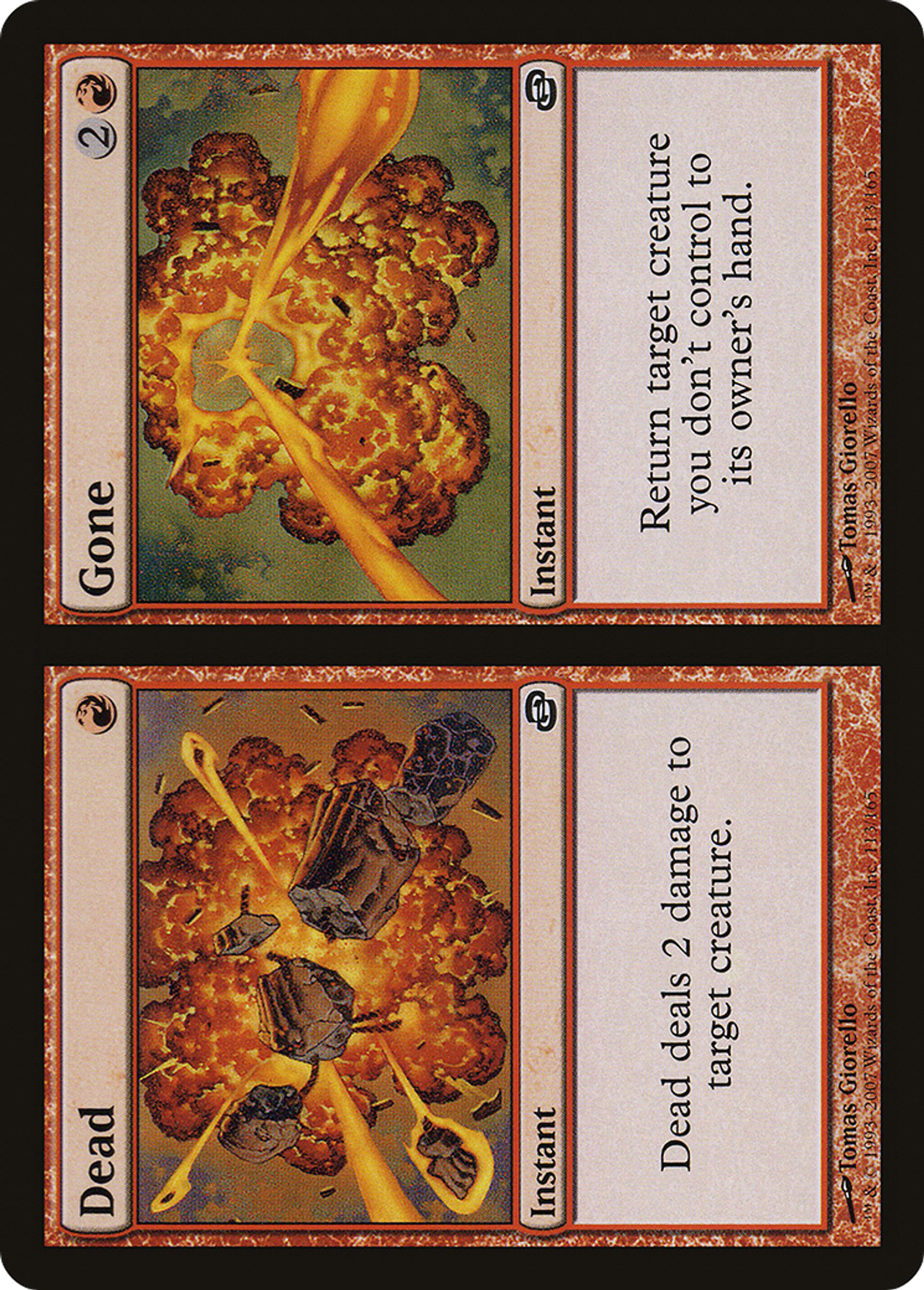 Dead // Gone — Planar Chaos — Magic: The Gathering