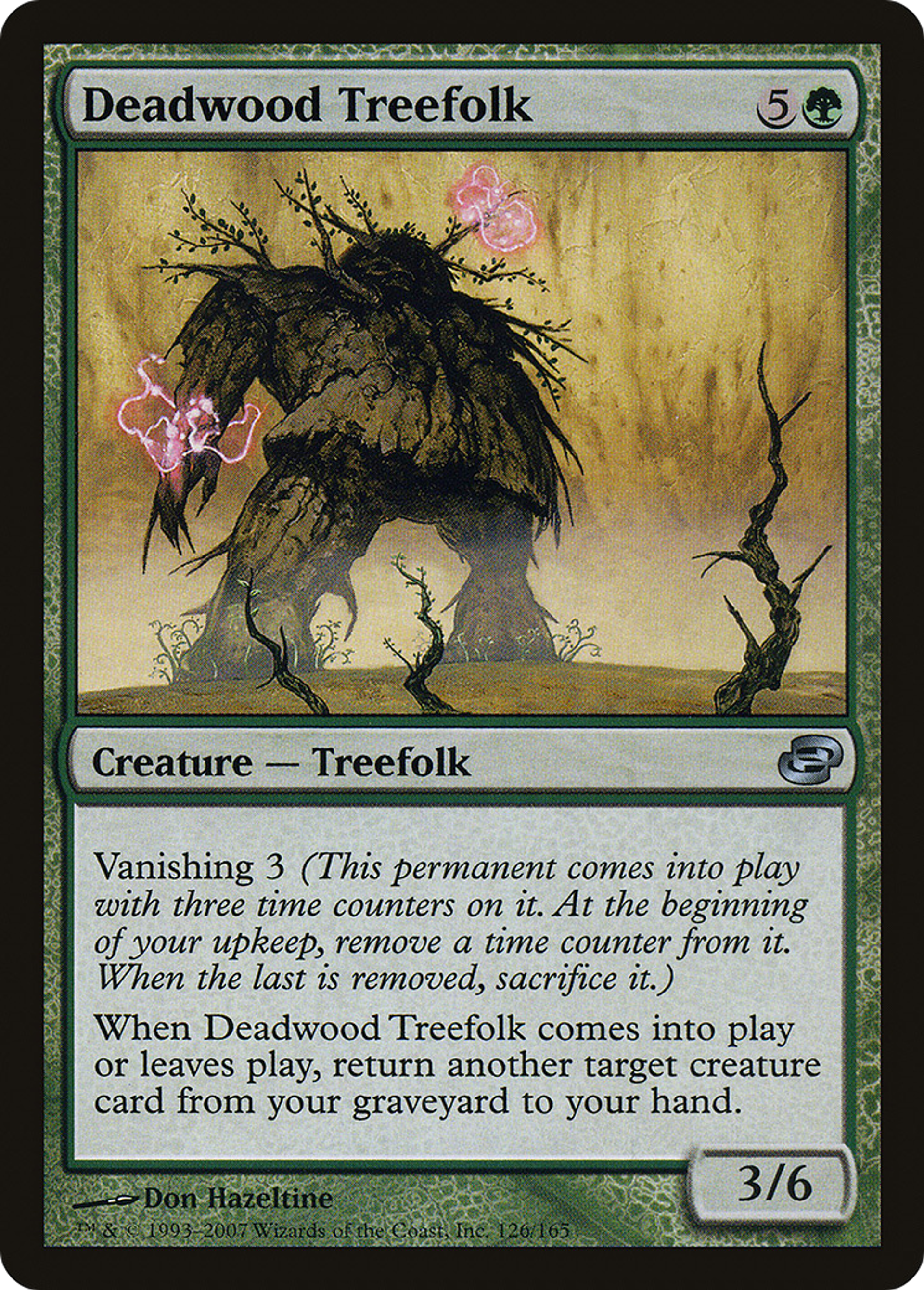 Deadwood Treefolk — Planar Chaos — Magic: The Gathering