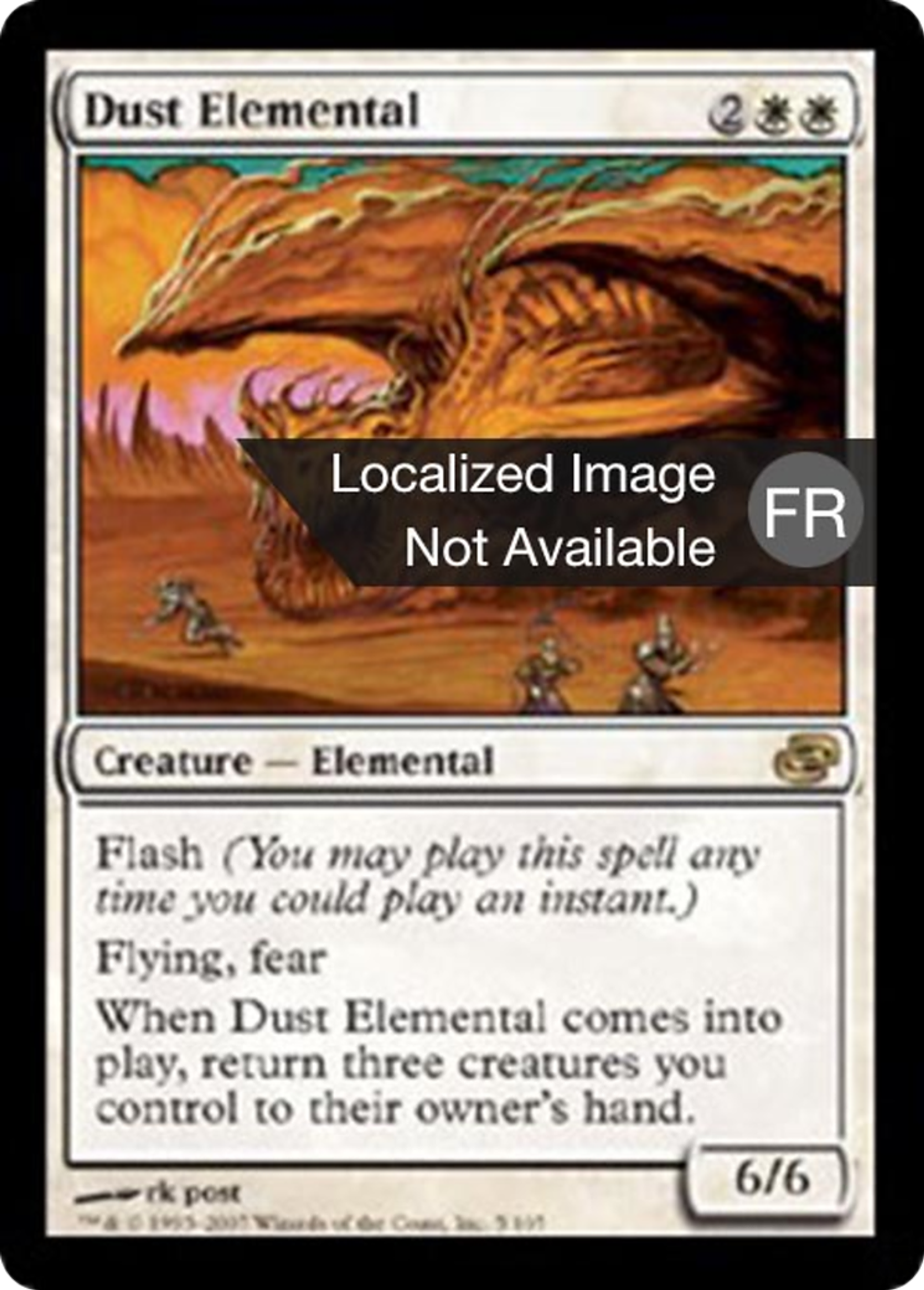 Élémental de poussière — Planar Chaos — Magic: The Gathering