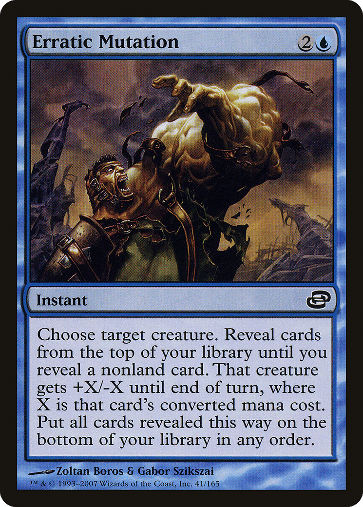 Erratic Mutation — Planar Chaos — Magic: The Gathering