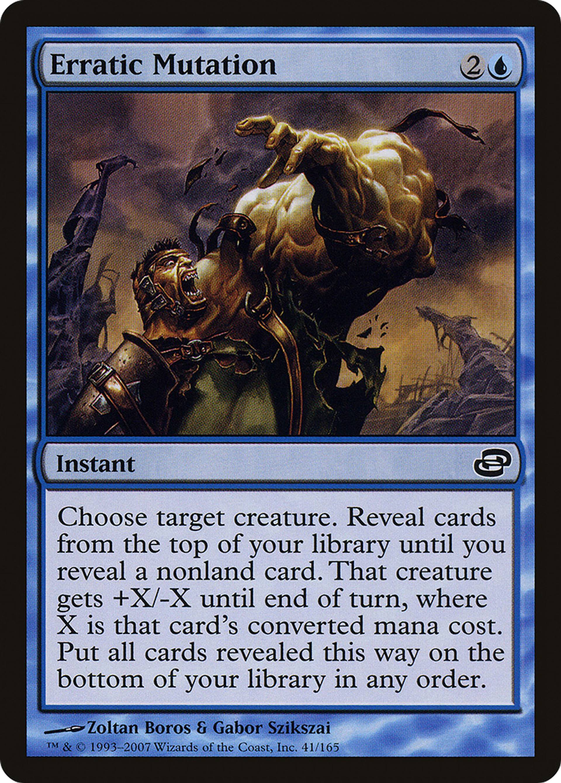 Erratic Mutation — Planar Chaos — Magic: The Gathering