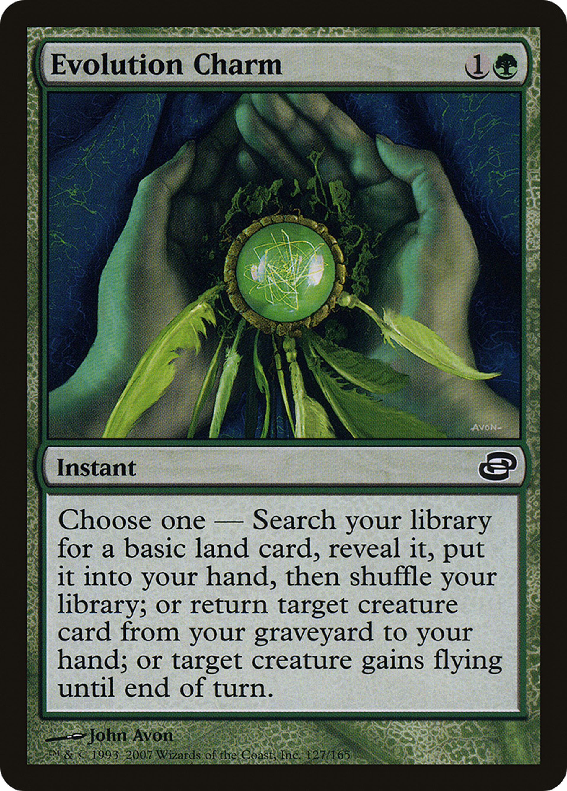 Evolution Charm — Planar Chaos — Magic: The Gathering