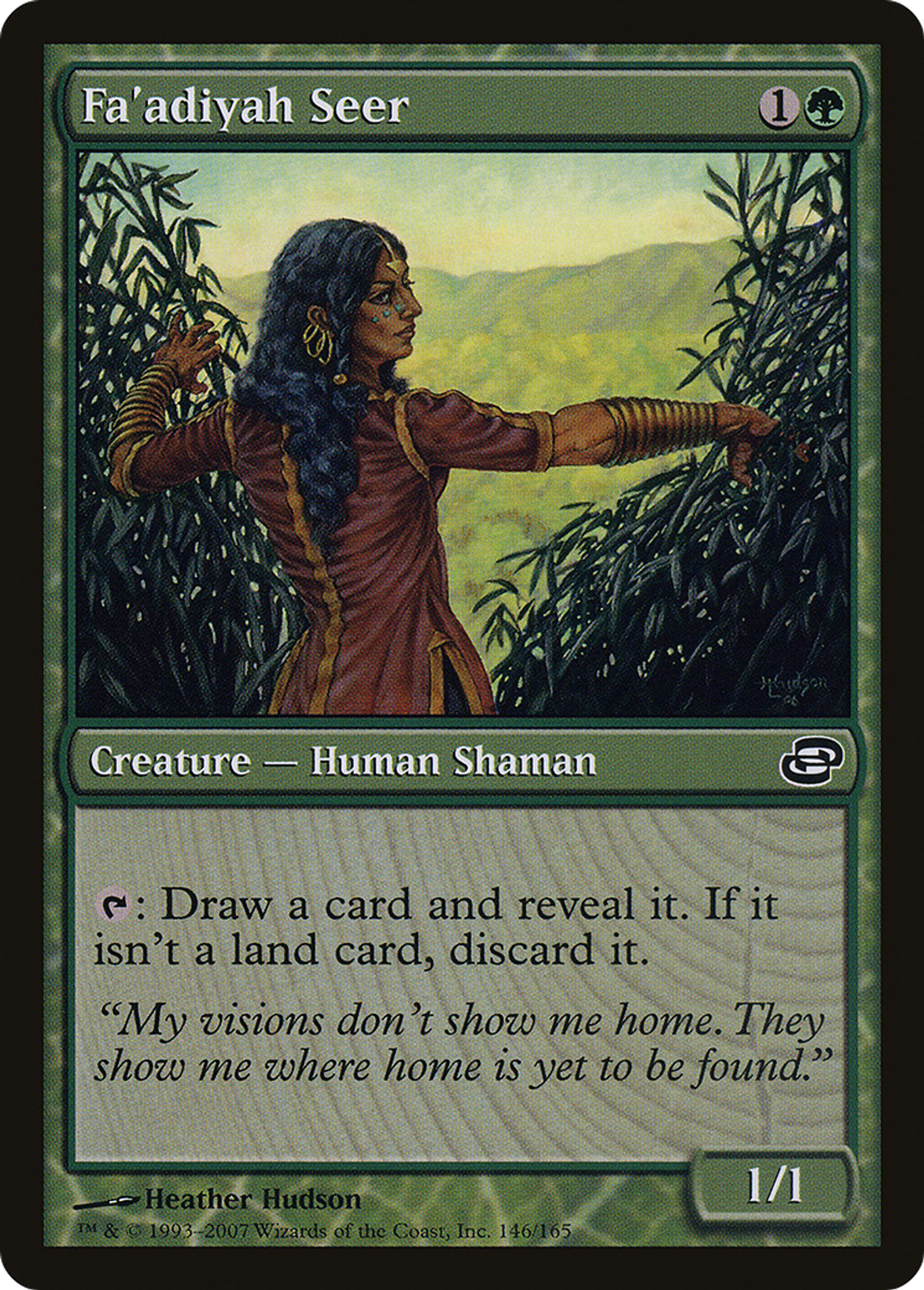 Fa'adiyah Seer — Planar Chaos — Magic: The Gathering