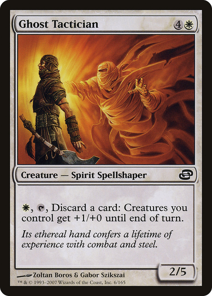 Ghost Tactician — Planar Chaos — Magic: The Gathering