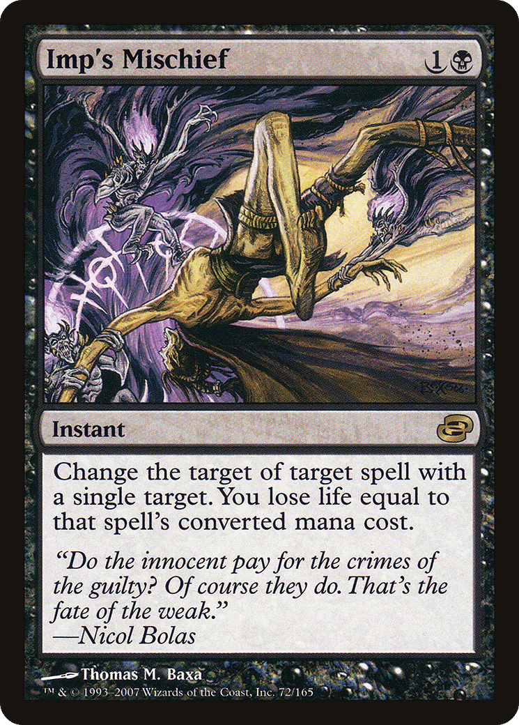 Imp's Mischief — Planar Chaos — Magic: The Gathering