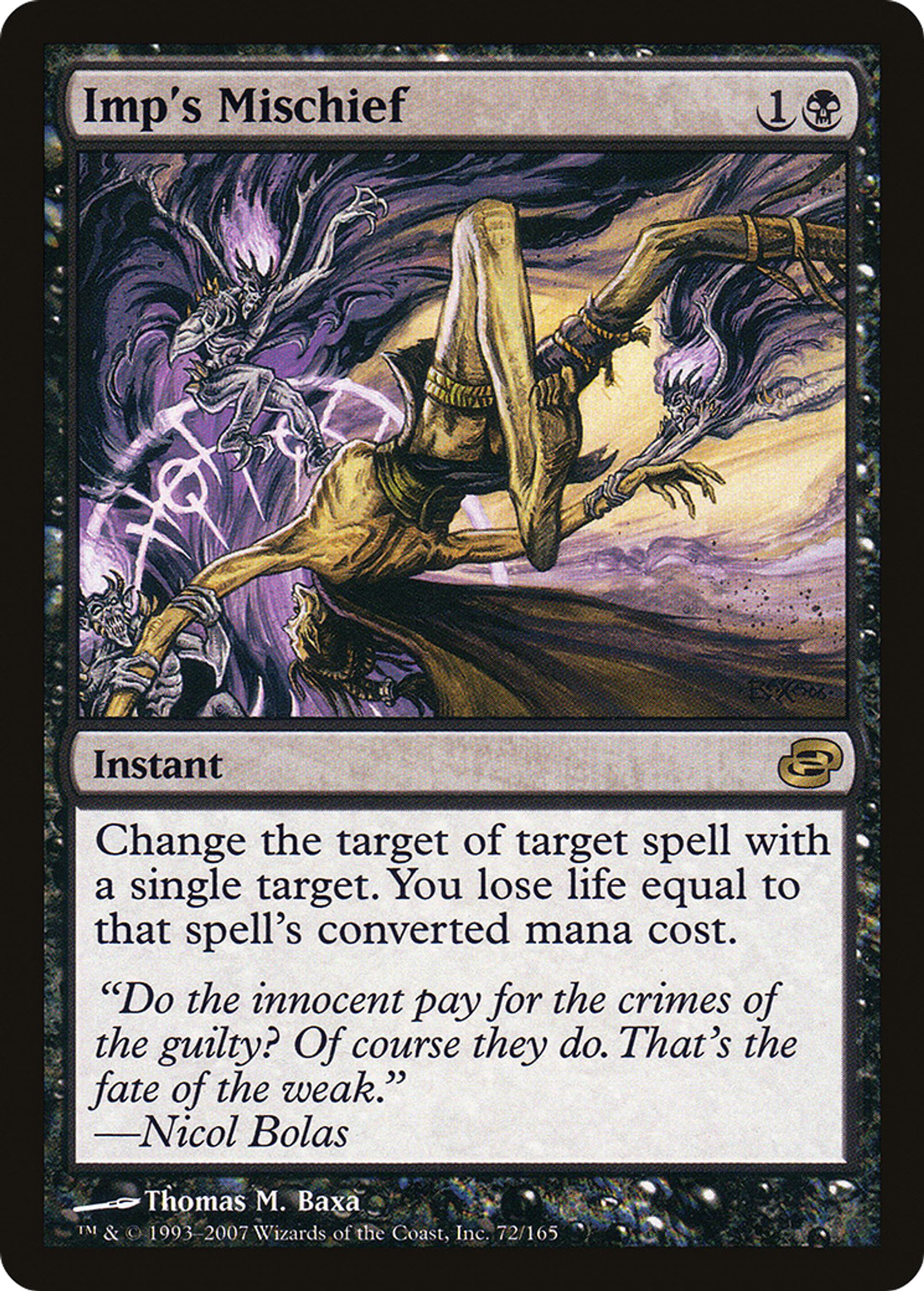 Malice selon le diablotin — Planar Chaos — Magic: The Gathering