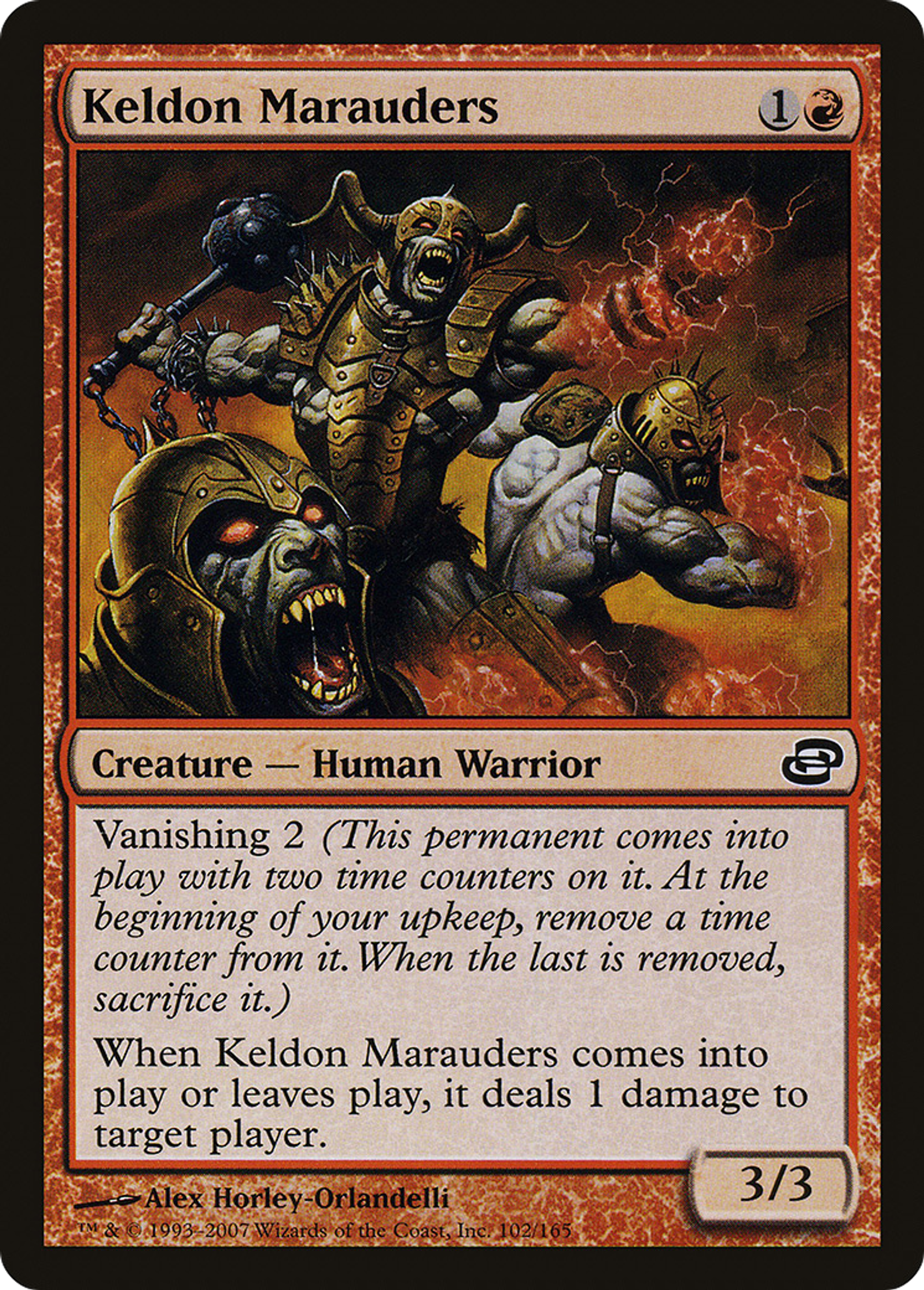 Keldon Marauders — Planar Chaos — Magic: The Gathering