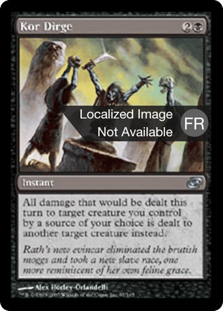 Hymne funèbre kor — Planar Chaos — Magic: The Gathering