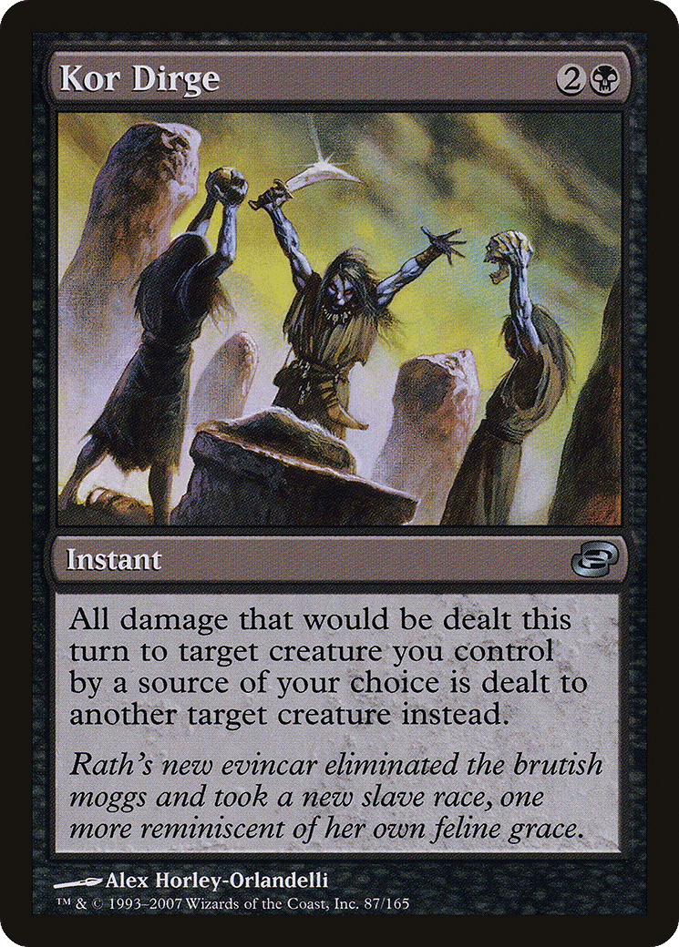 Kor Dirge — Planar Chaos — Magic: The Gathering