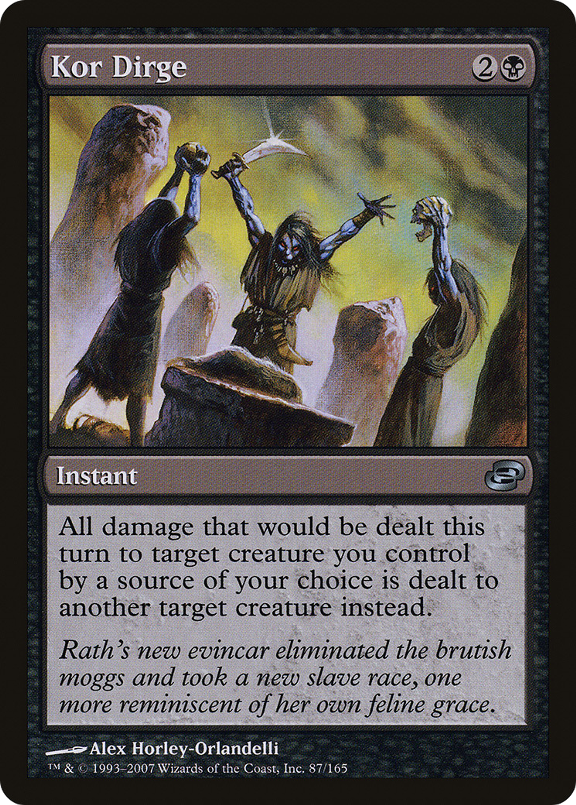 Kor Dirge — Planar Chaos — Magic: The Gathering