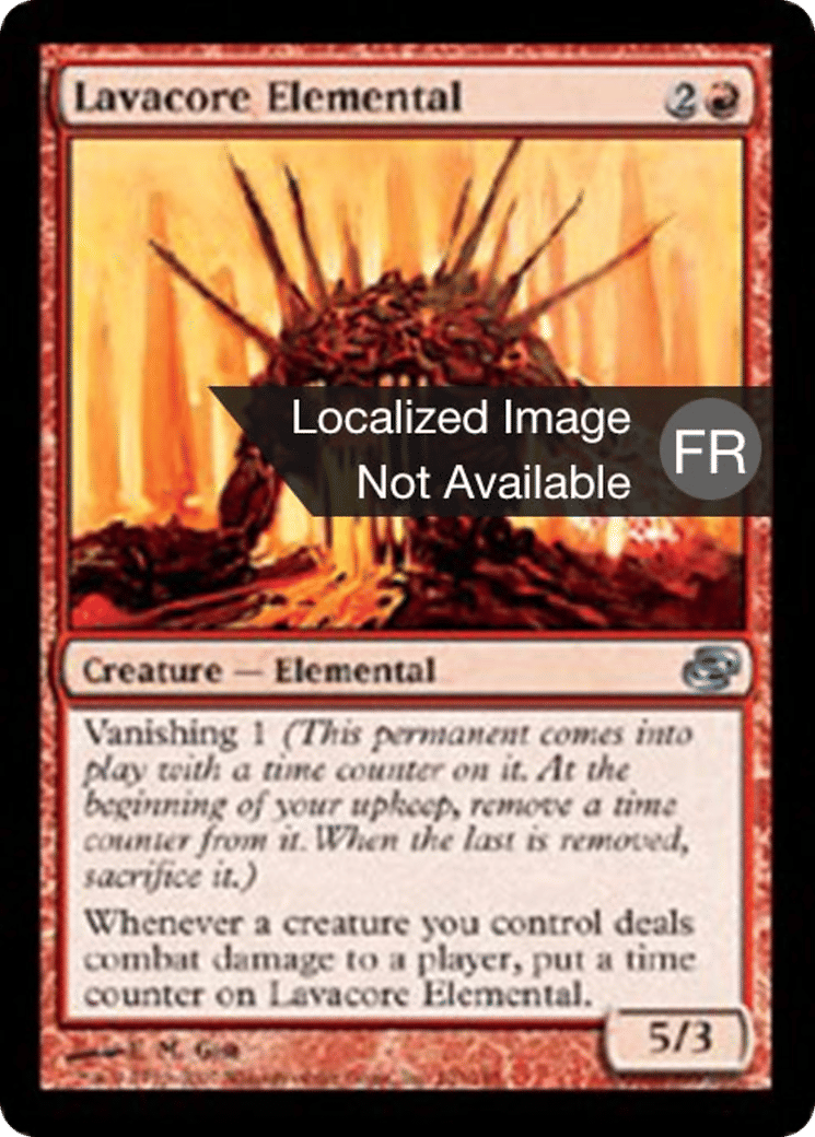 Élémental au noyau de lave — Planar Chaos — Magic: The Gathering