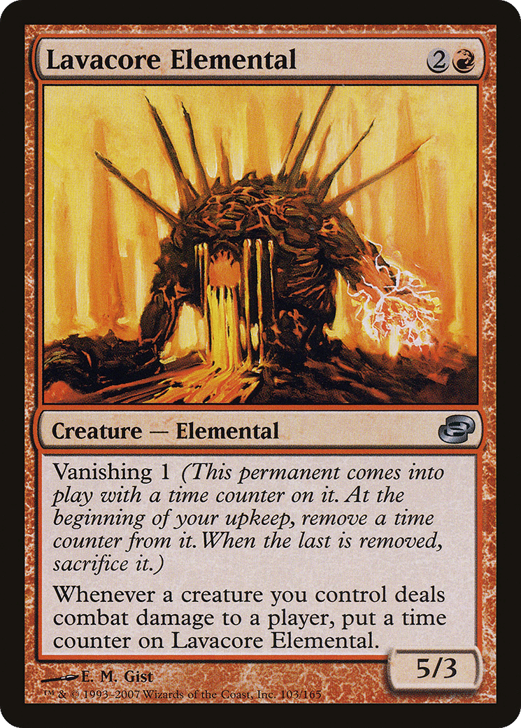 Lavacore Elemental — Planar Chaos — Magic: The Gathering