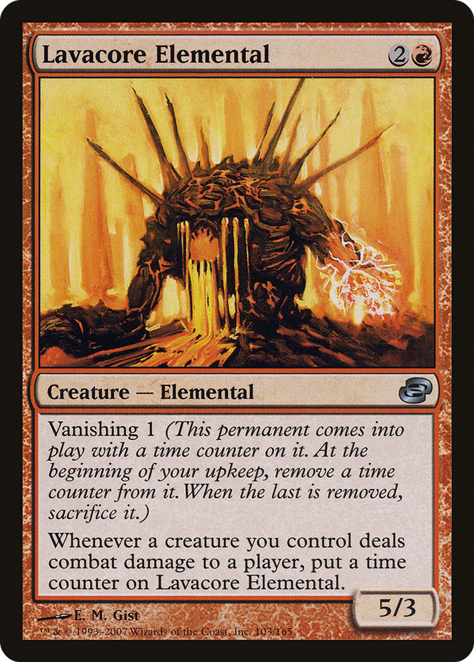 Lavacore Elemental — Planar Chaos — Magic: The Gathering
