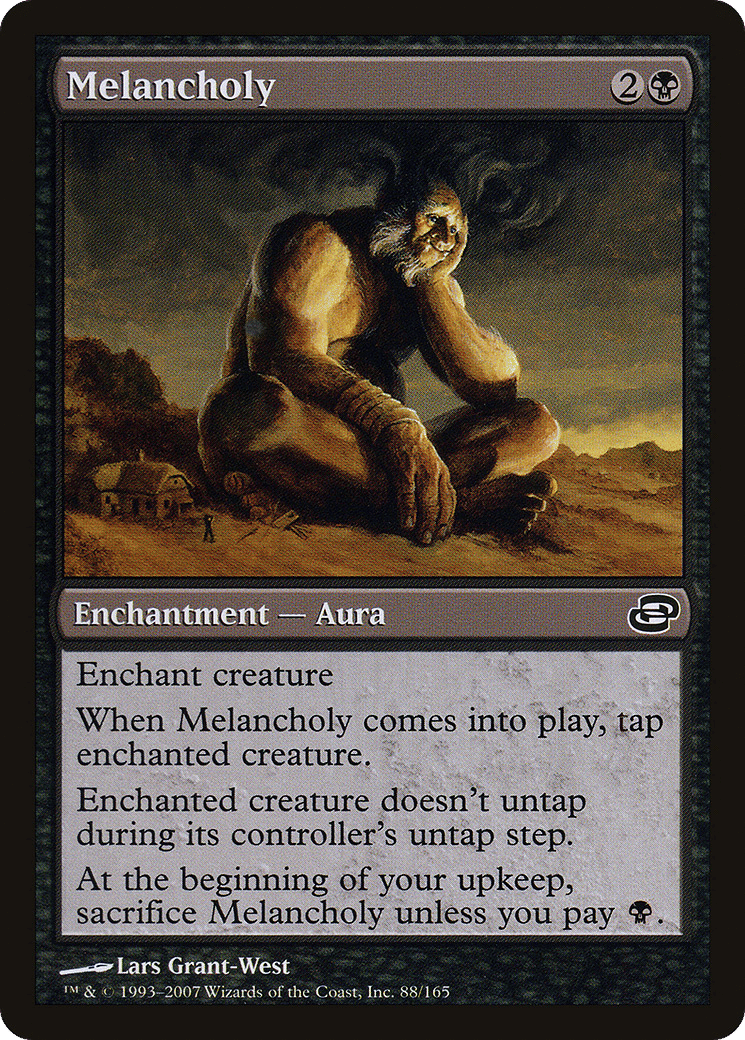 Melancholy — Planar Chaos — Magic: The Gathering