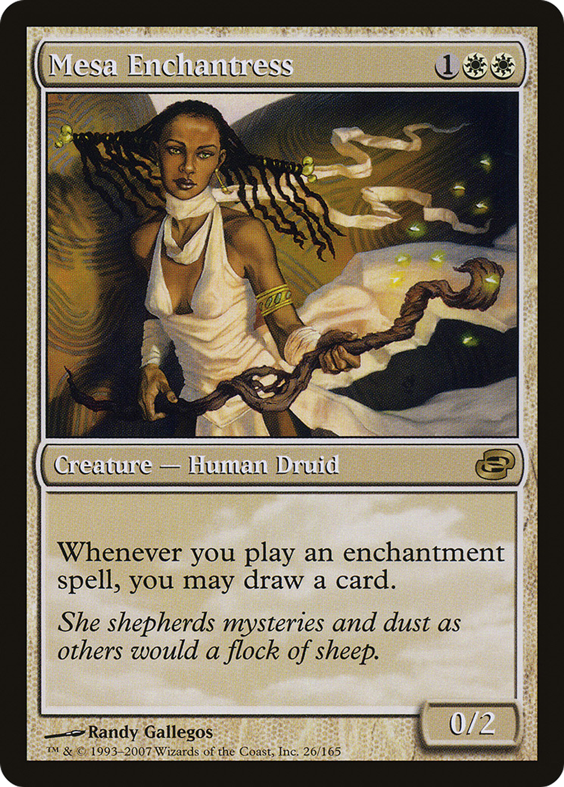 Mesa Enchantress — Planar Chaos — Magic: The Gathering