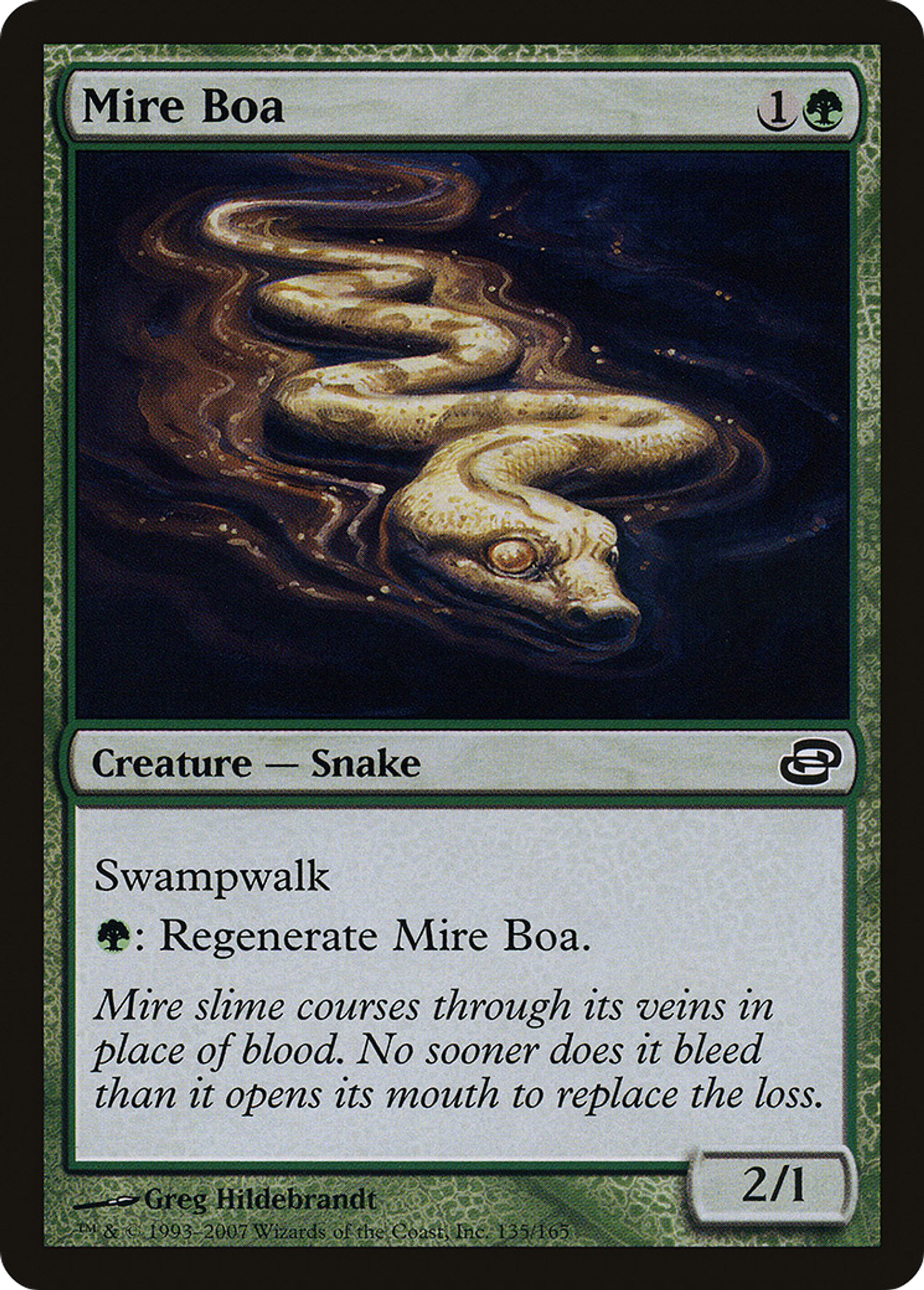 Mire Boa — Planar Chaos — Magic: The Gathering