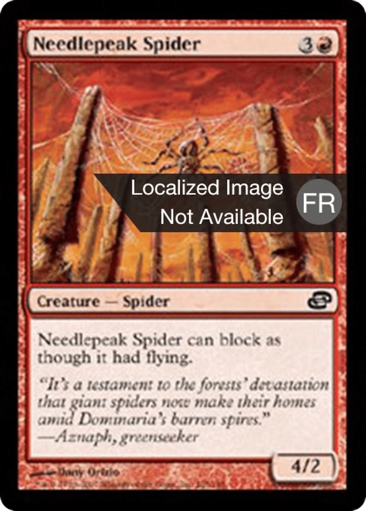 Araignée des aiguilles rocheuses — Planar Chaos — Magic: The Gathering