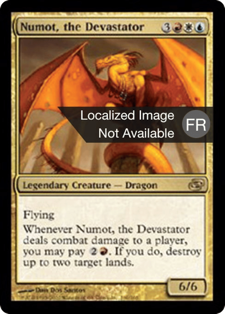 Numot, le dévastateur — Planar Chaos — Magic: The Gathering