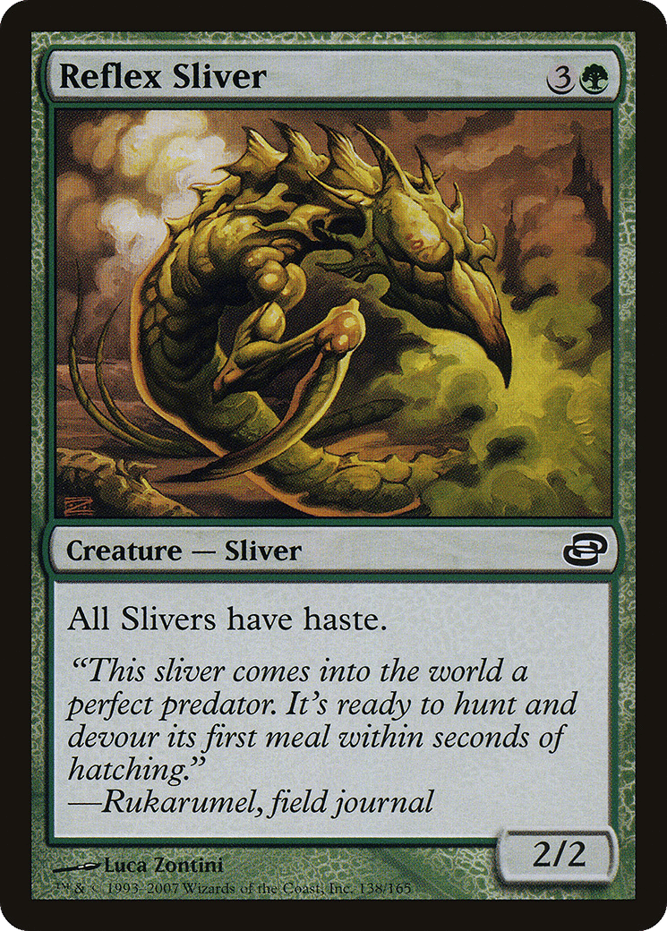 Reflex Sliver — Planar Chaos — Magic: The Gathering