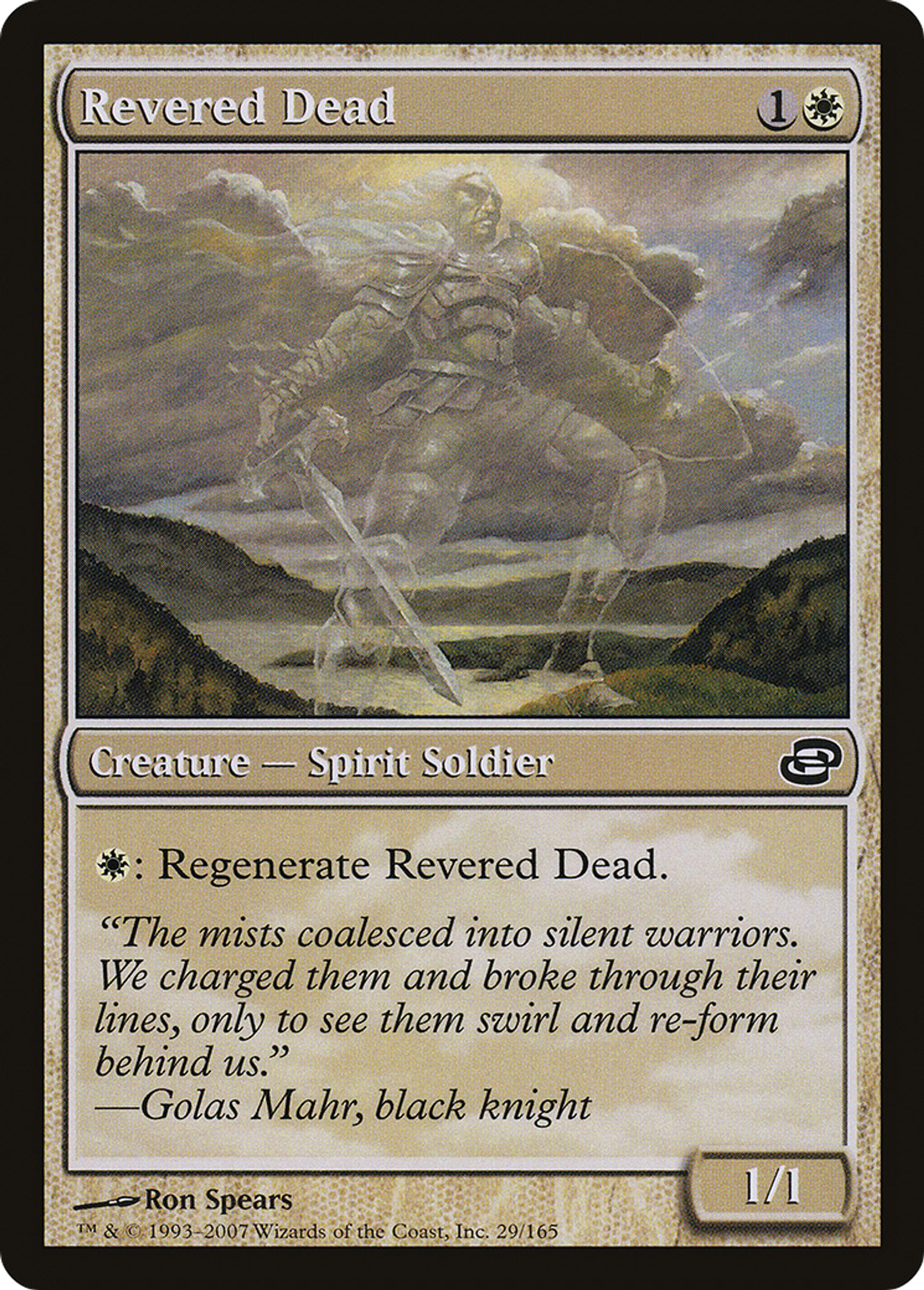 Revered Dead — Planar Chaos — Magic: The Gathering