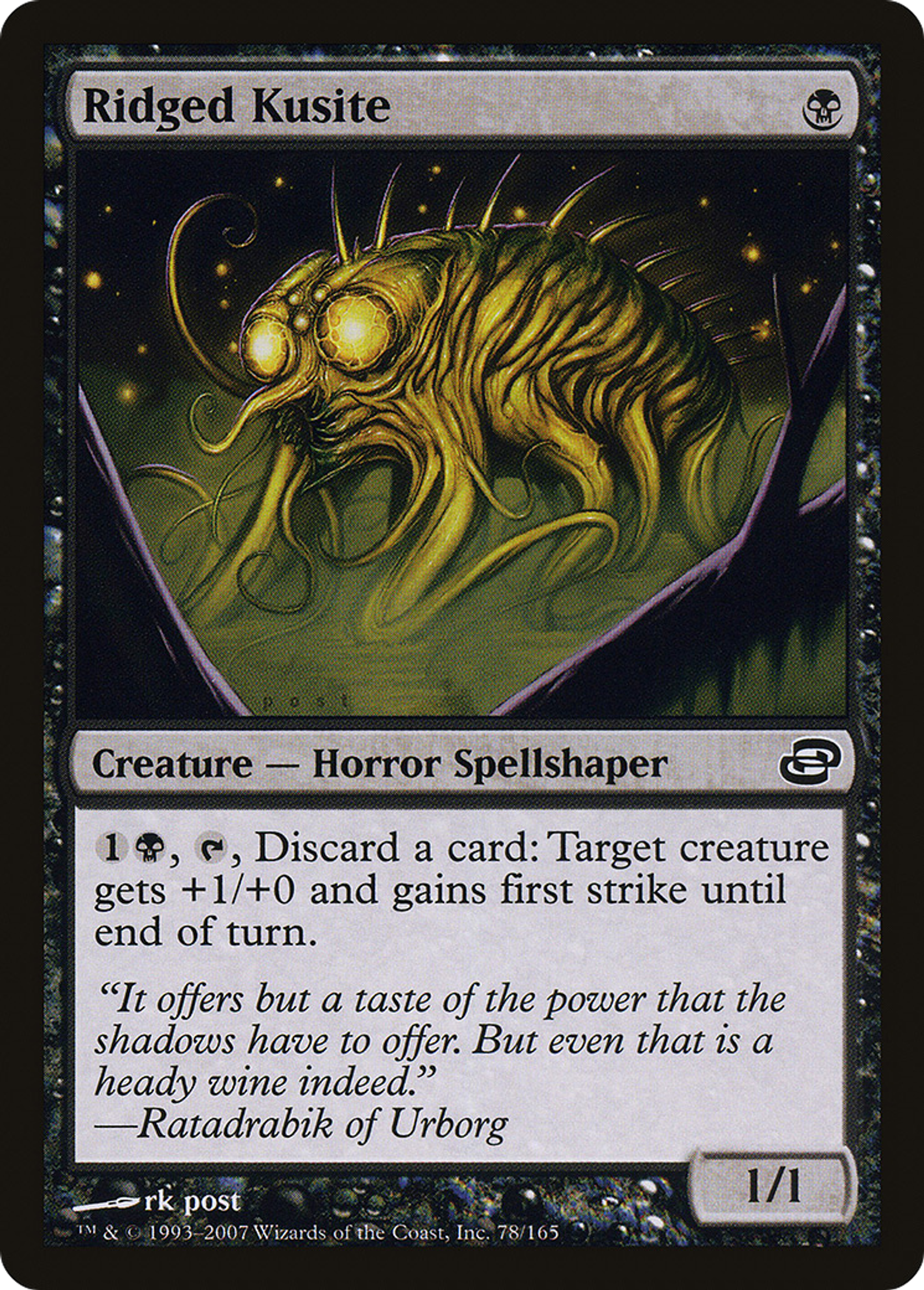 Ridged Kusite — Planar Chaos — Magic: The Gathering