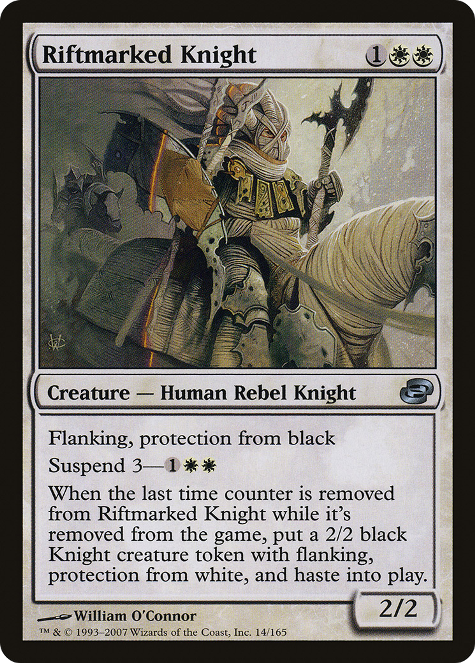Riftmarked Knight — Planar Chaos — Magic: The Gathering