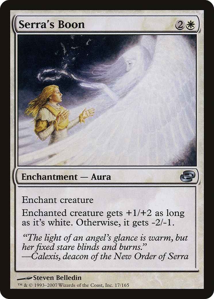 Serra's Boon — Planar Chaos — Magic: The Gathering