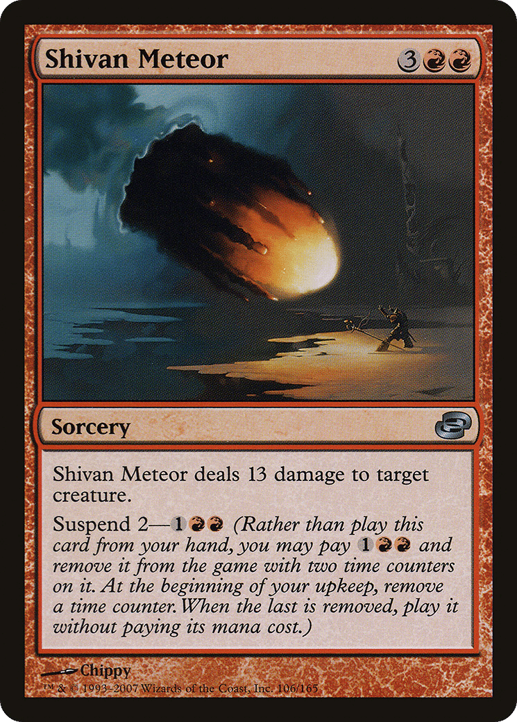 Shivan Meteor — Planar Chaos — Magic: The Gathering