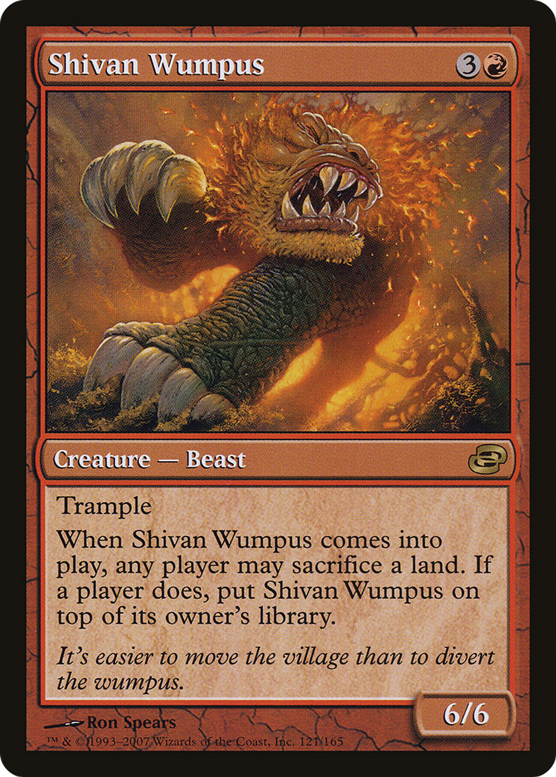 Shivan Wumpus — Planar Chaos — Magic: The Gathering