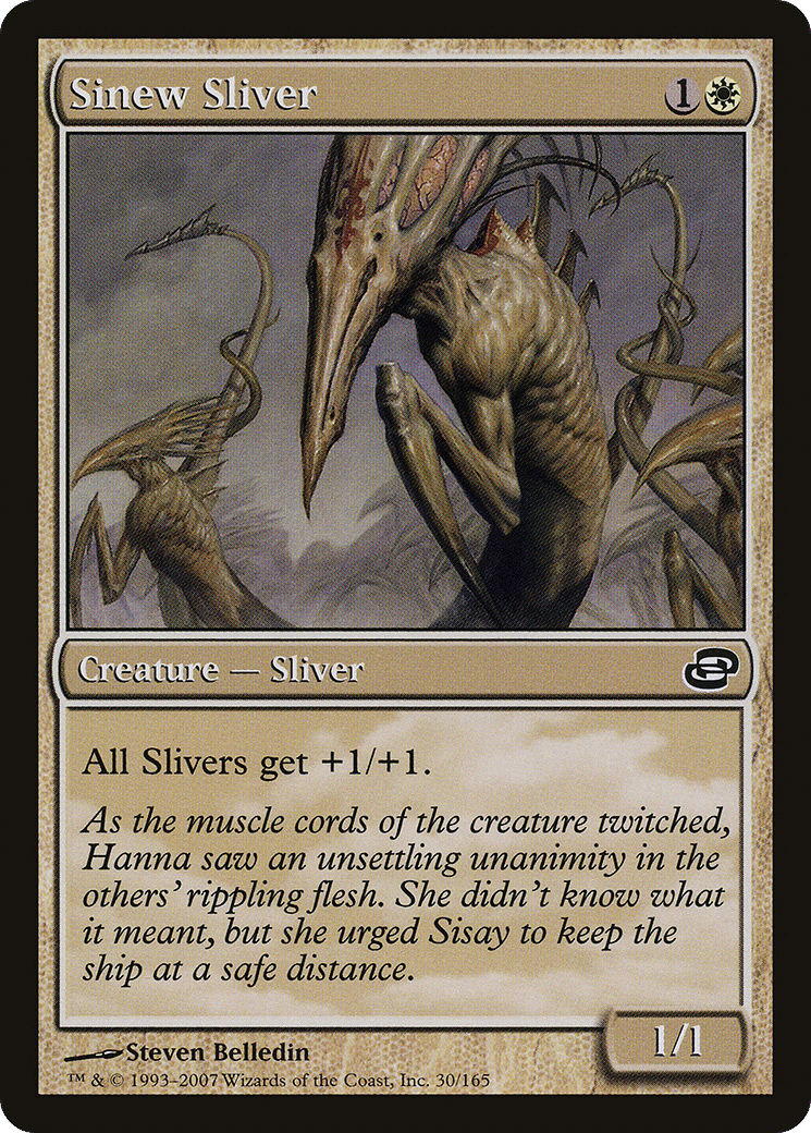 Sinew Sliver — Planar Chaos — Magic: The Gathering