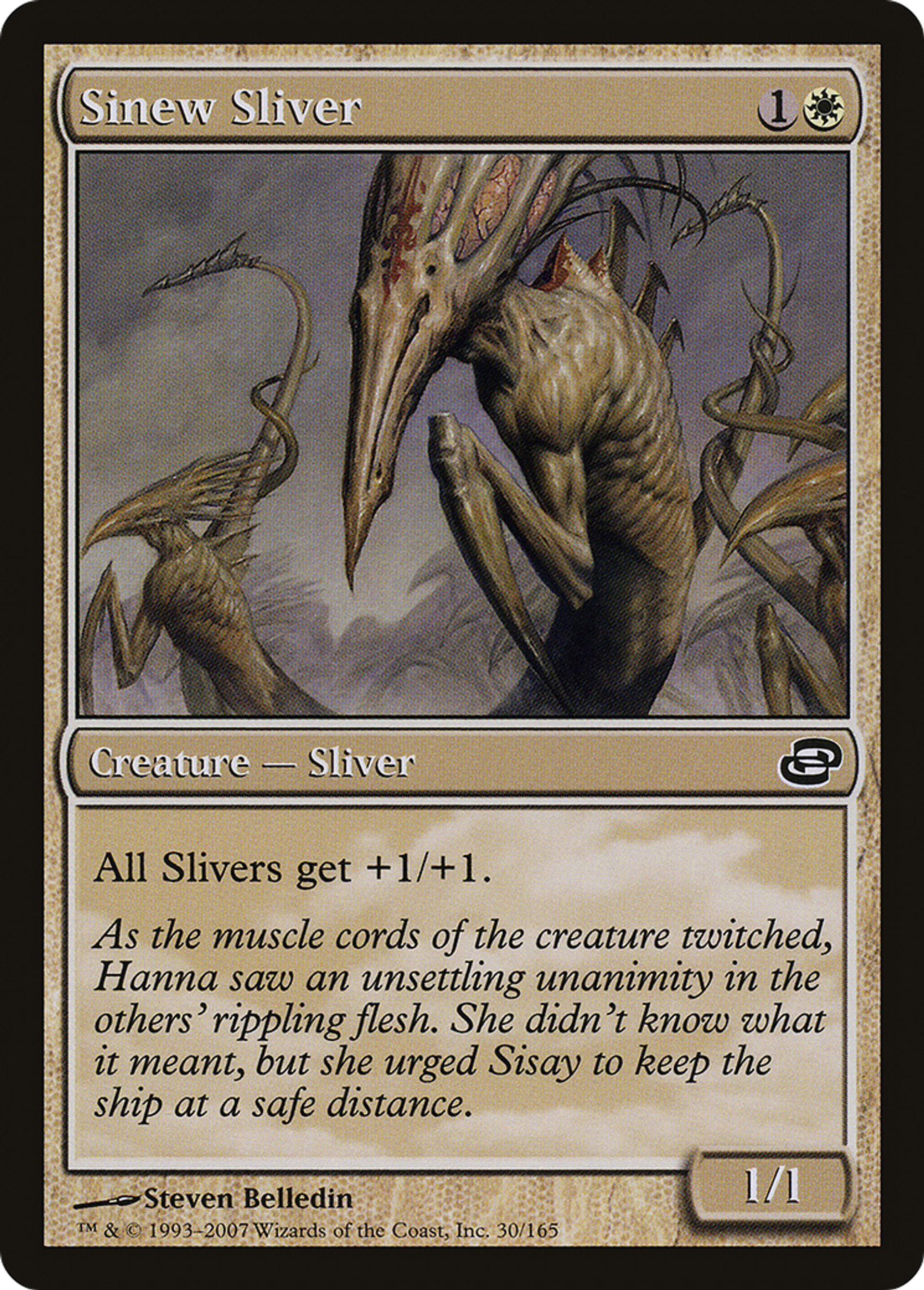 Sinew Sliver — Planar Chaos — Magic: The Gathering