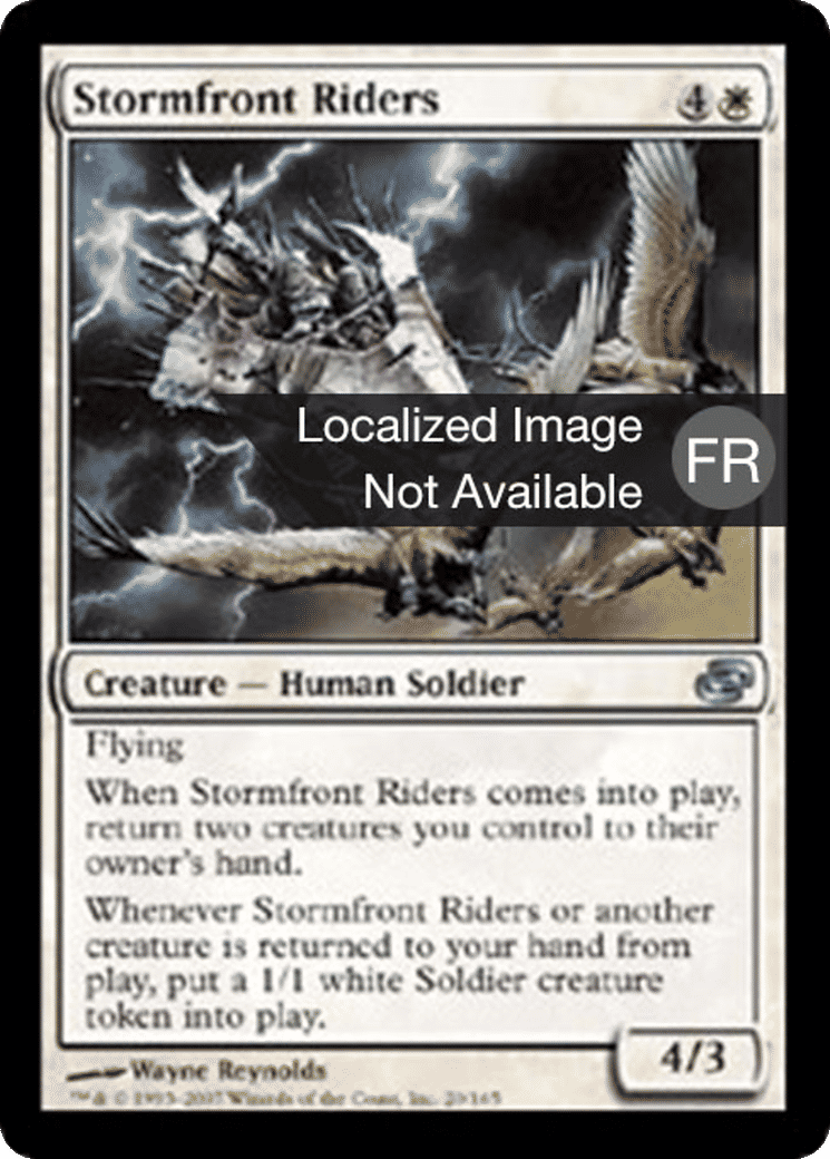 Chevaucheurs du front de l'orage — Planar Chaos — Magic: The Gathering