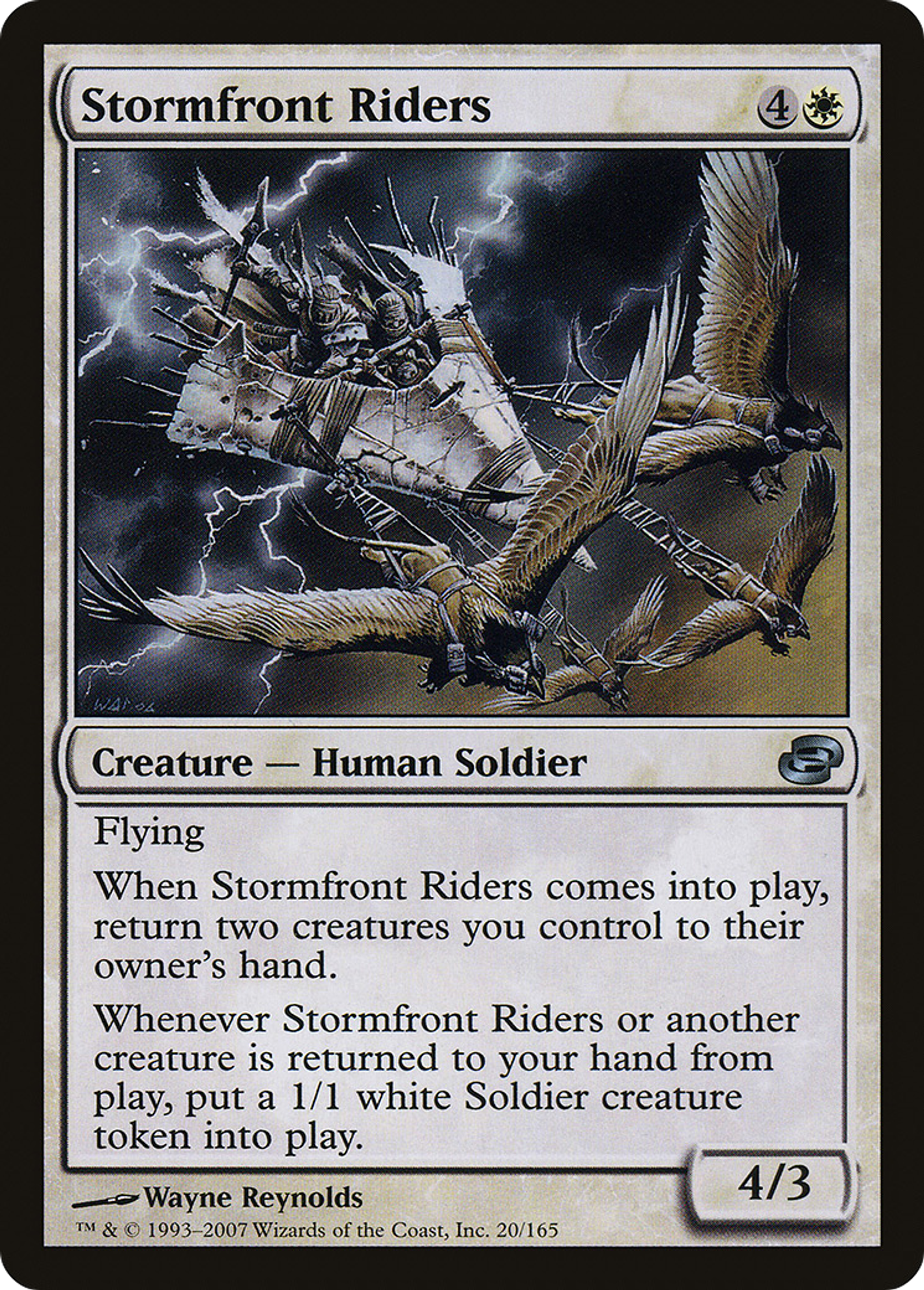 Stormfront Riders — Planar Chaos — Magic: The Gathering