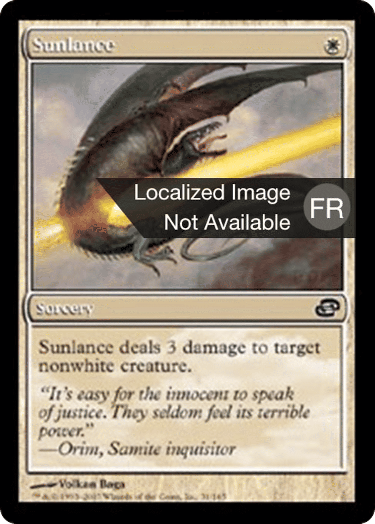 Lance solaire — Planar Chaos — Magic: The Gathering