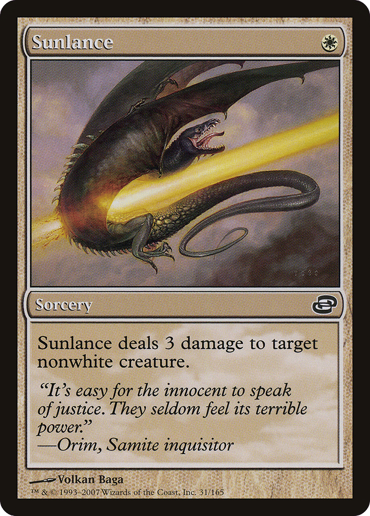 Sunlance — Planar Chaos — Magic: The Gathering