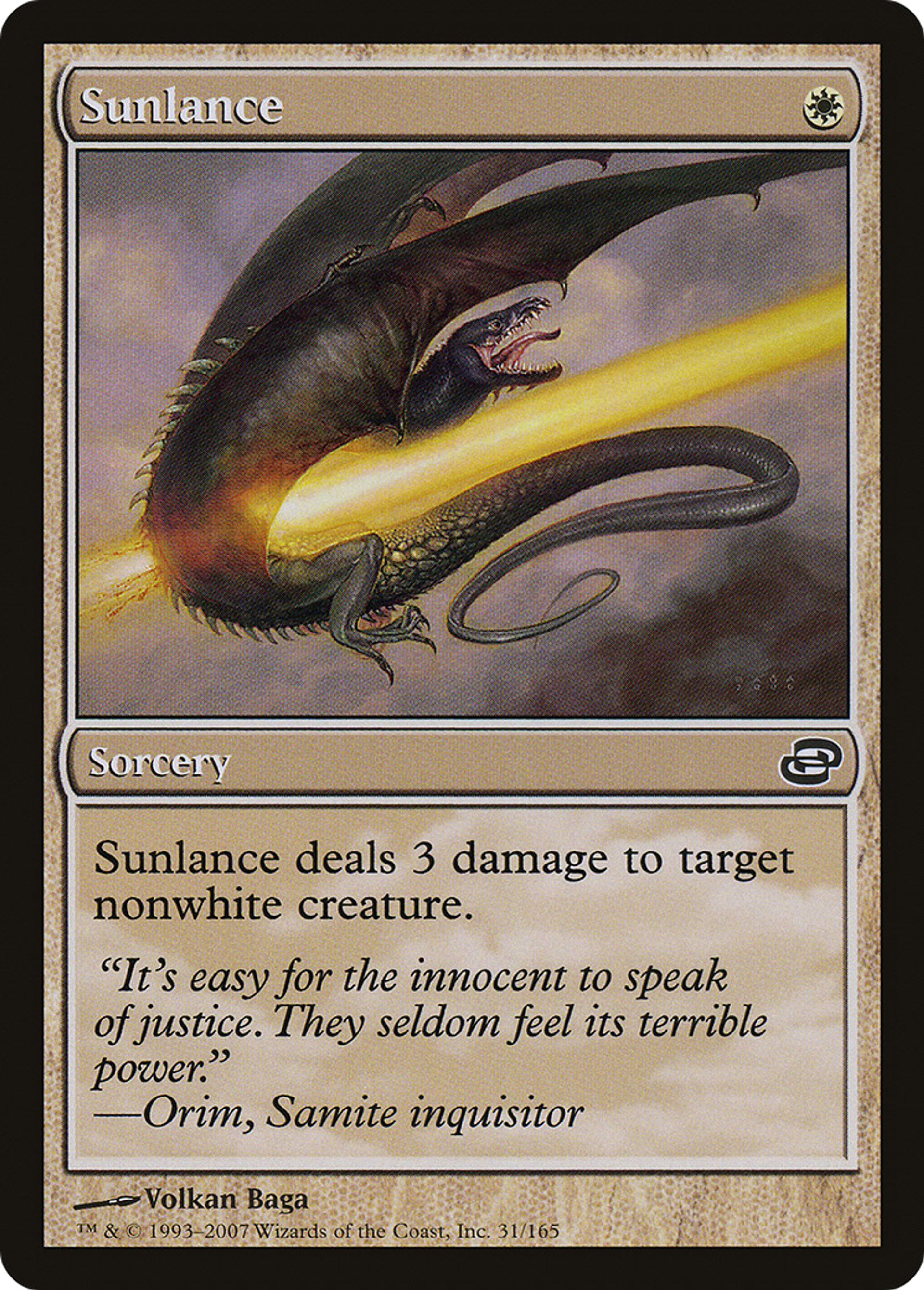 Sunlance — Planar Chaos — Magic: The Gathering