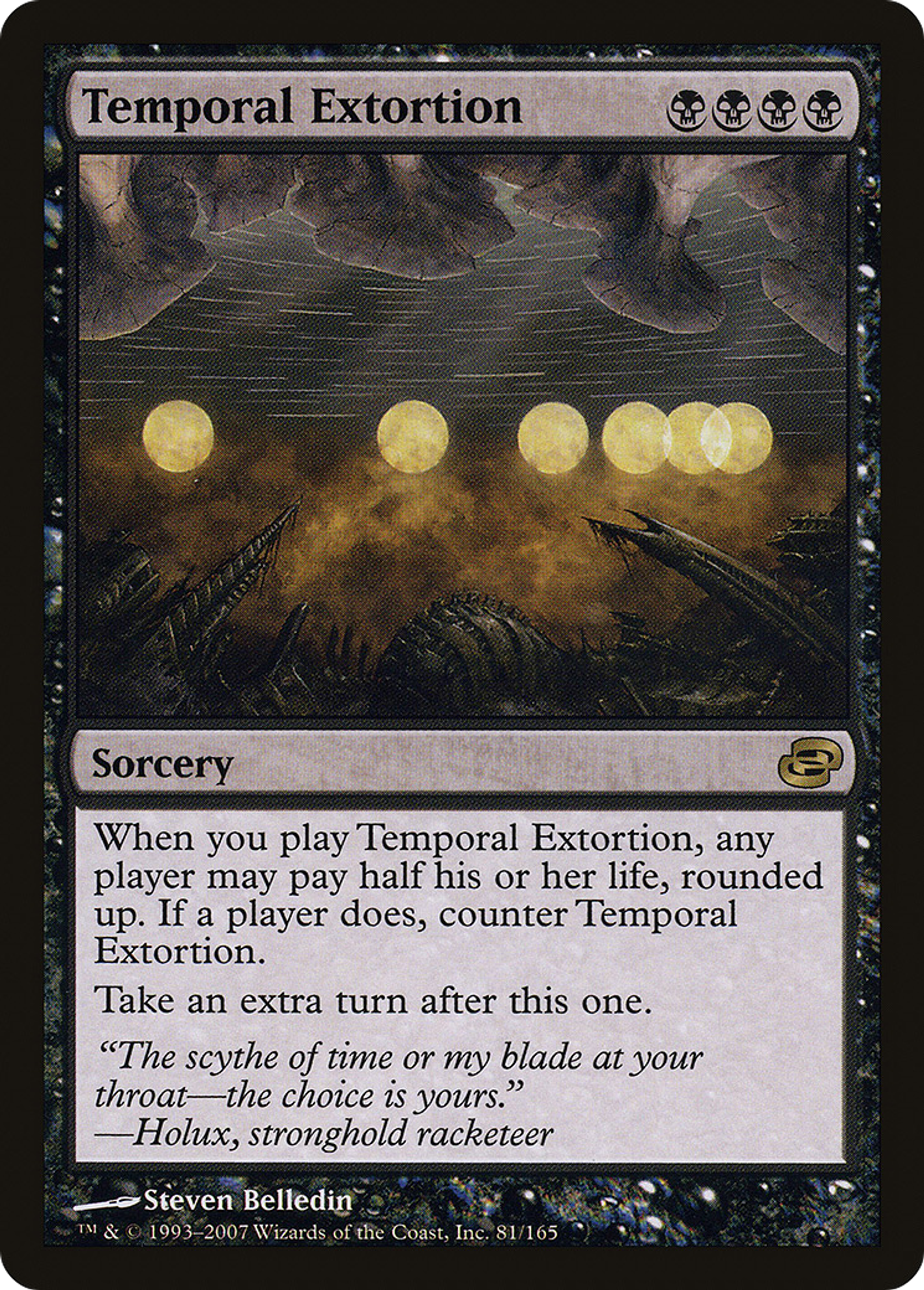 Extorsion temporelle — Planar Chaos — Magic: The Gathering