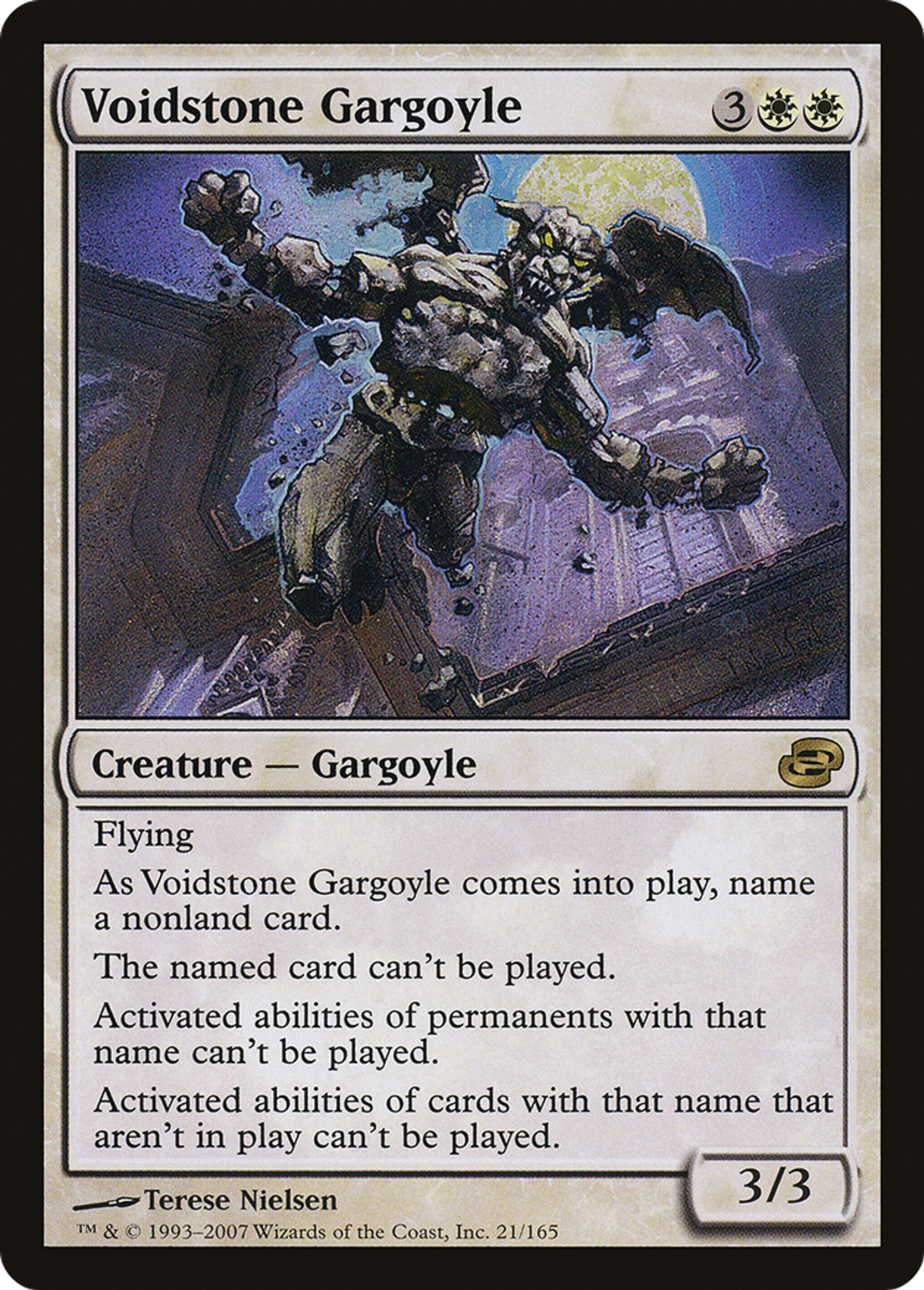 Voidstone Gargoyle — Planar Chaos — Magic: The Gathering