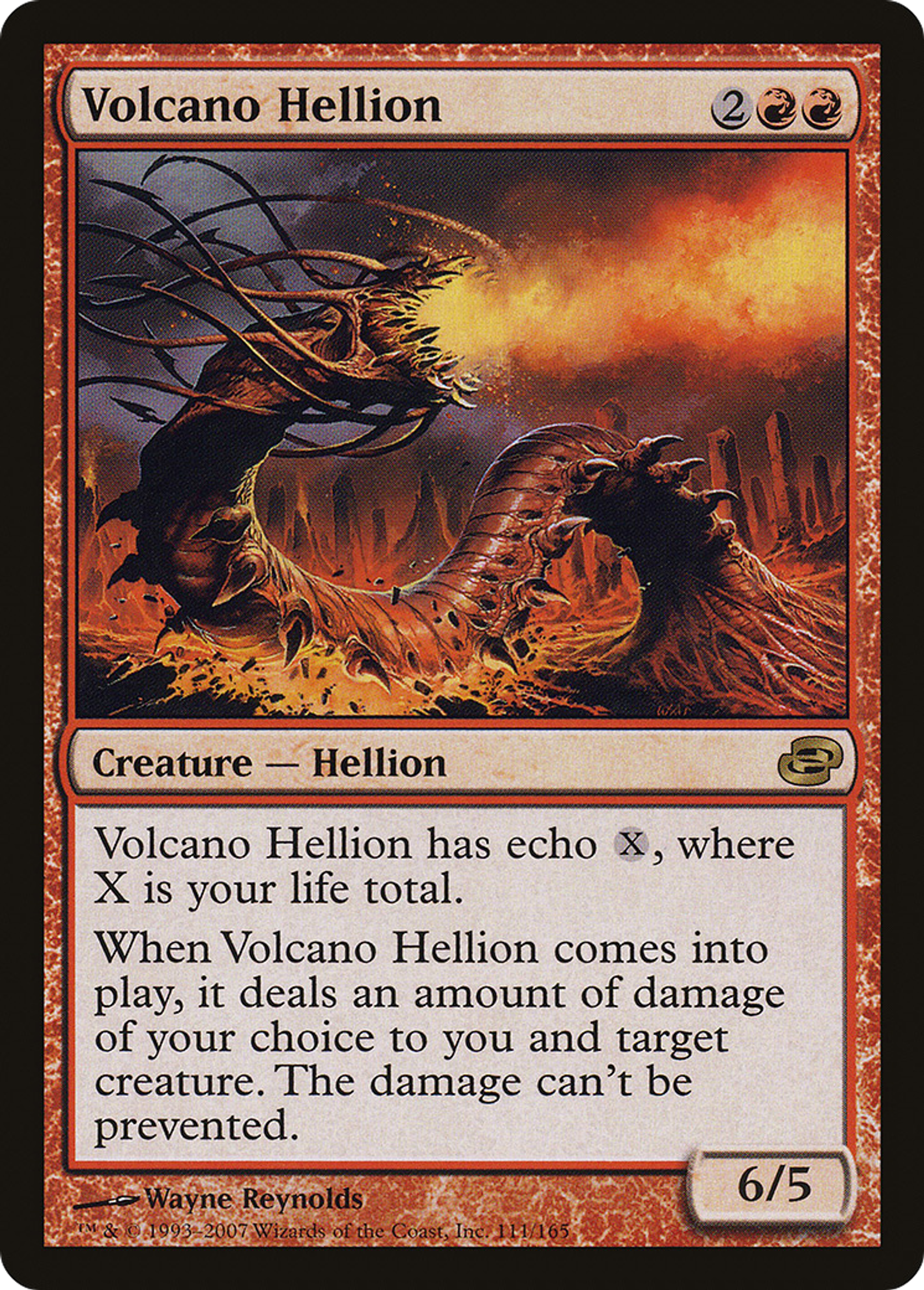 Volcano Hellion — Planar Chaos — Magic: The Gathering