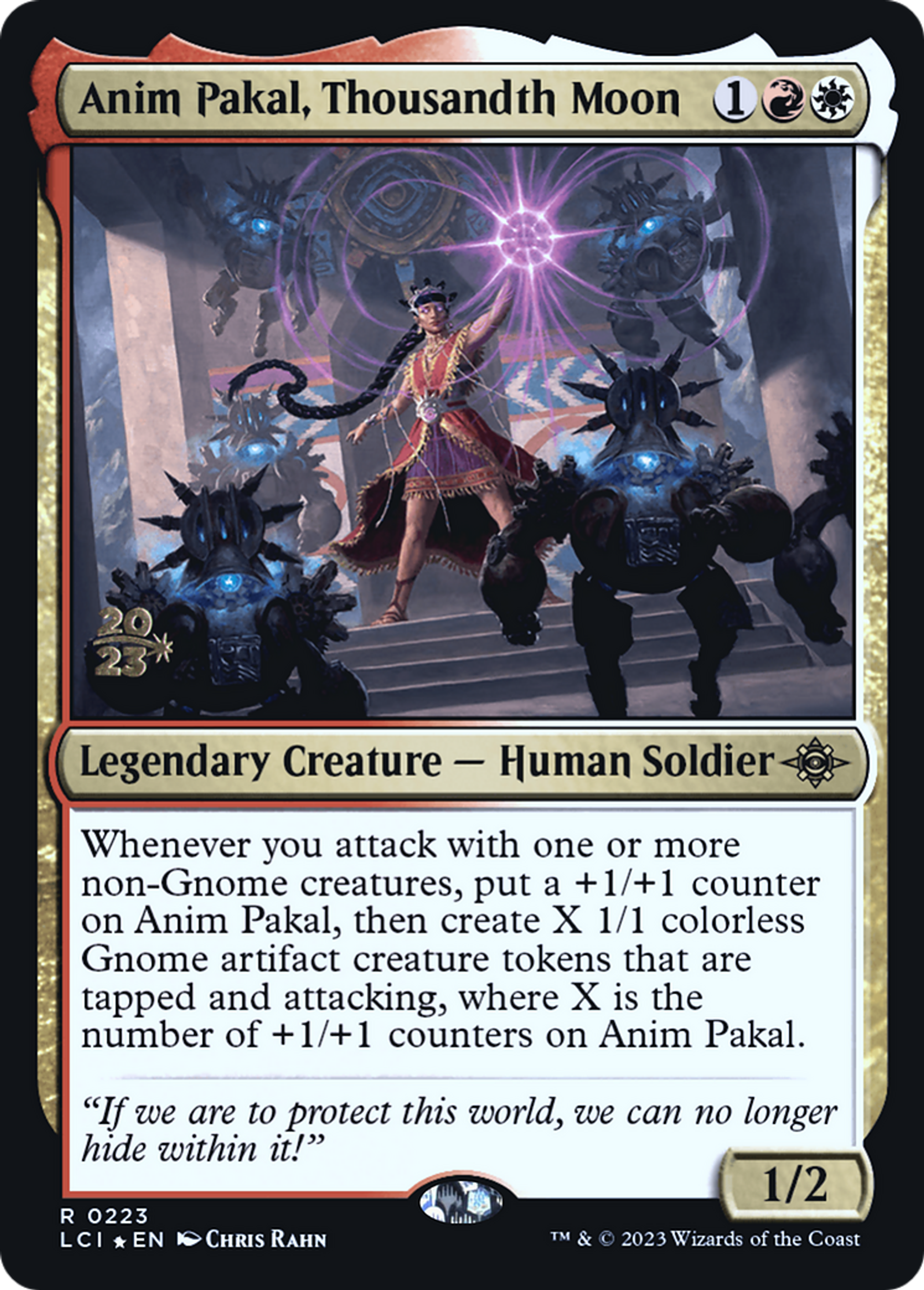 Anim Pakal, la Millième lune — The Lost Caverns of Ixalan Promos — Magic: The Gathering