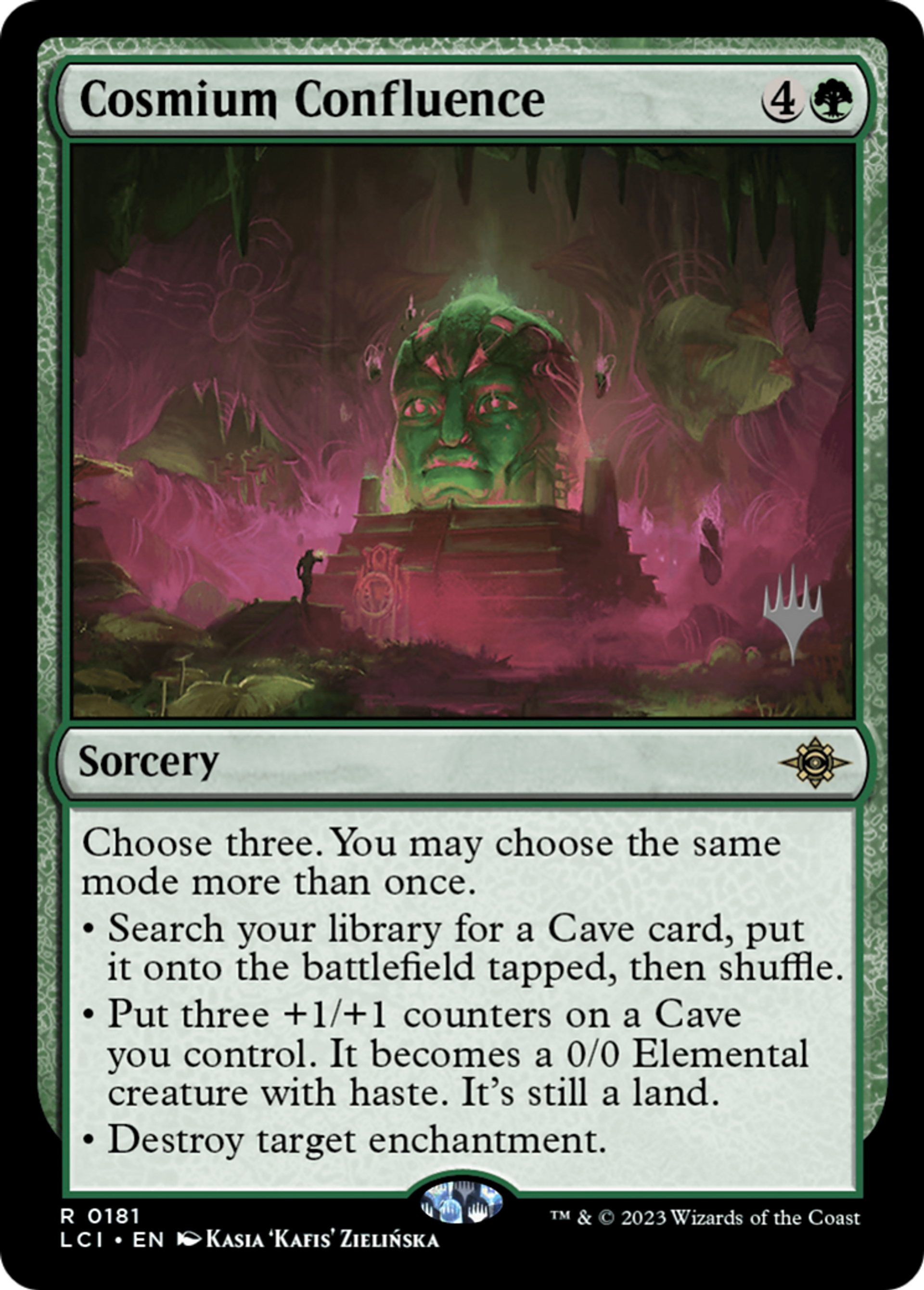 Cosmium Confluence — The Lost Caverns of Ixalan Promos — Magic: The Gathering