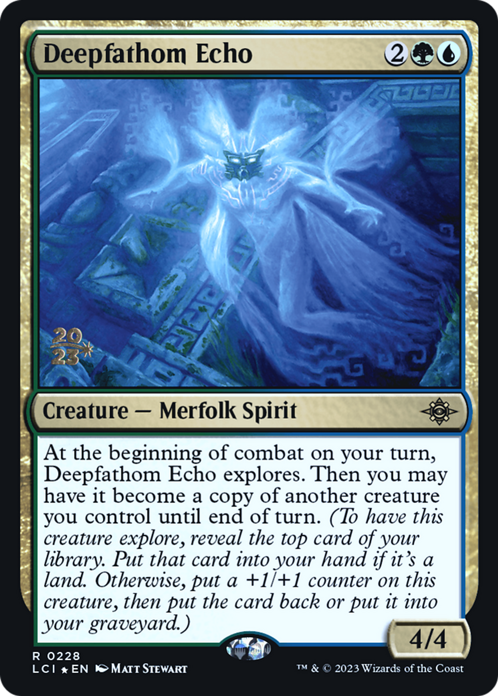 Écho pélagique — The Lost Caverns of Ixalan Promos — Magic: The Gathering