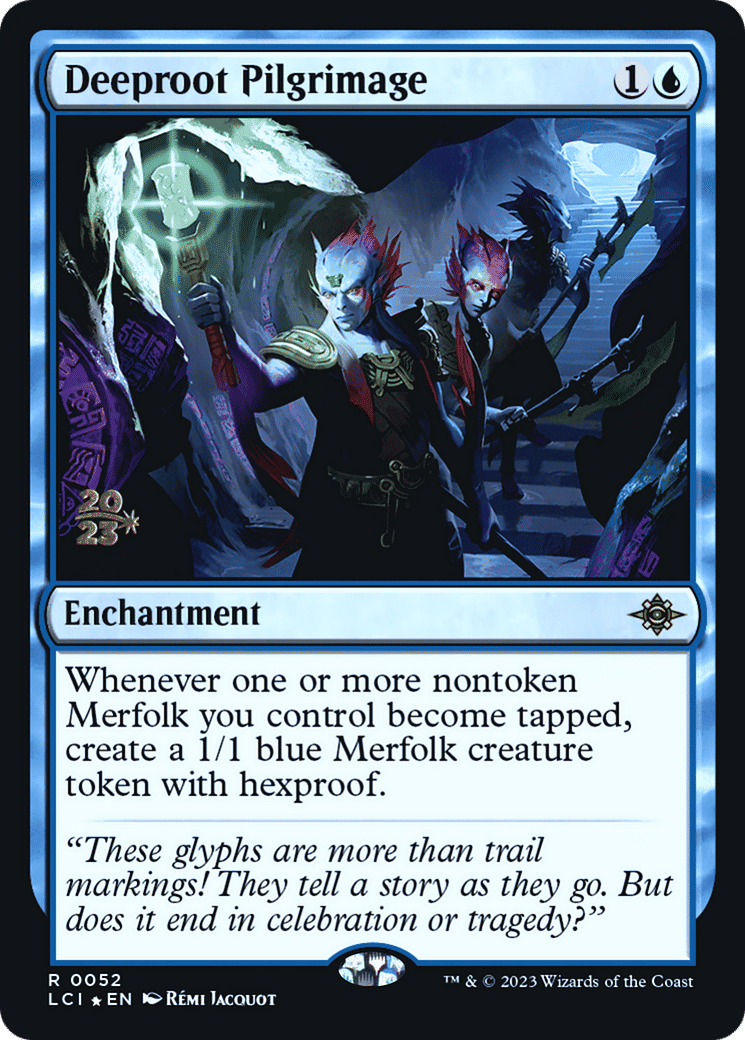 Deeproot Pilgrimage — The Lost Caverns of Ixalan Promos — Magic: The Gathering