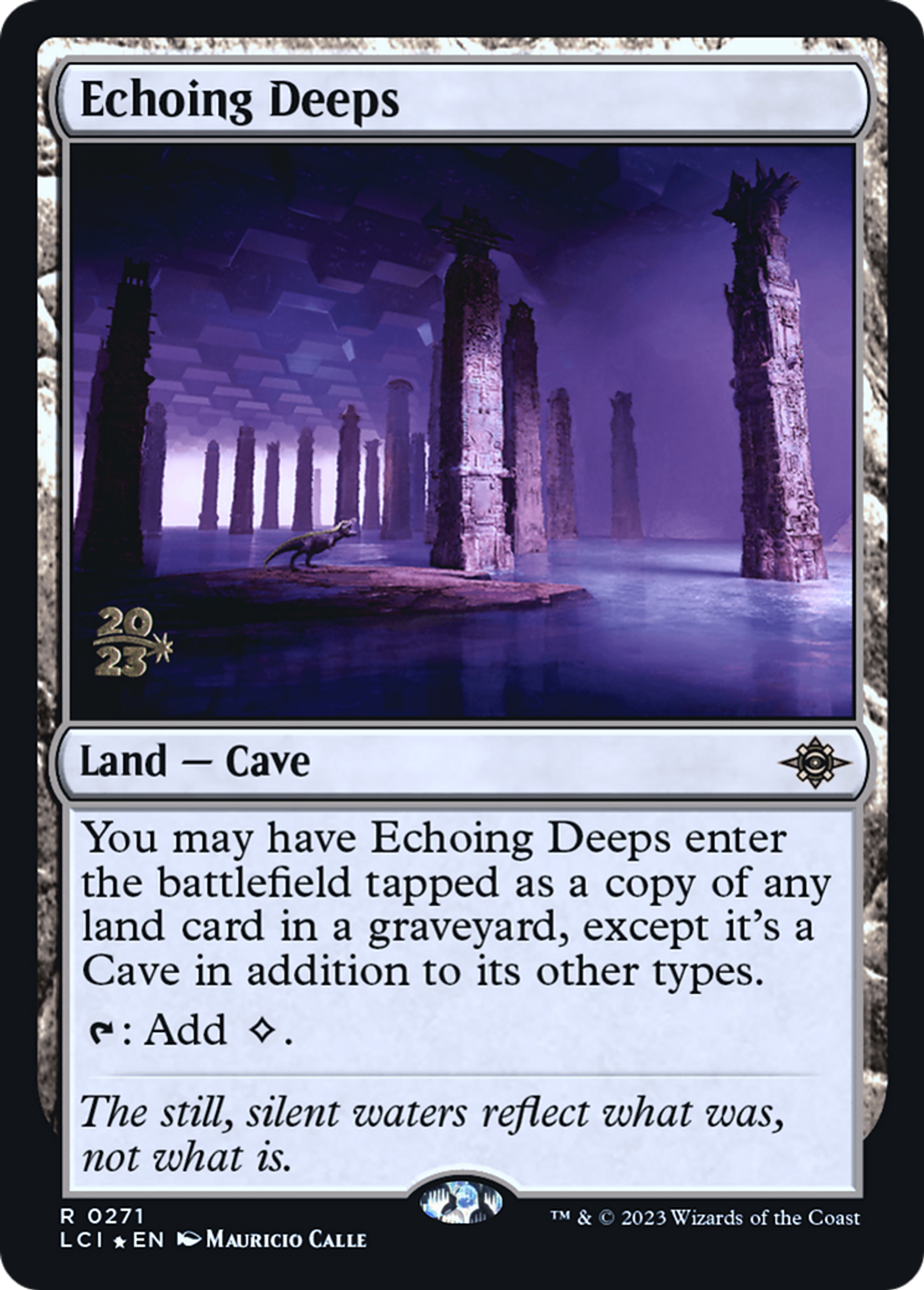Profondeurs résonnantes — The Lost Caverns of Ixalan Promos — Magic: The Gathering