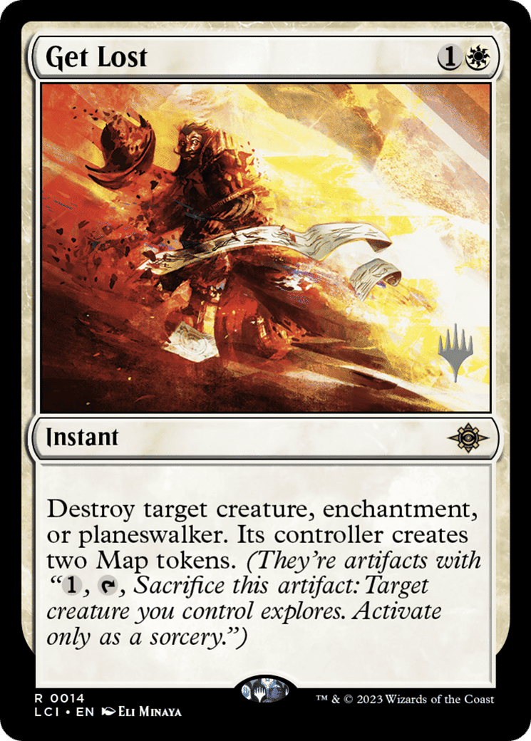 Get Lost — The Lost Caverns of Ixalan Promos — Magic: The Gathering