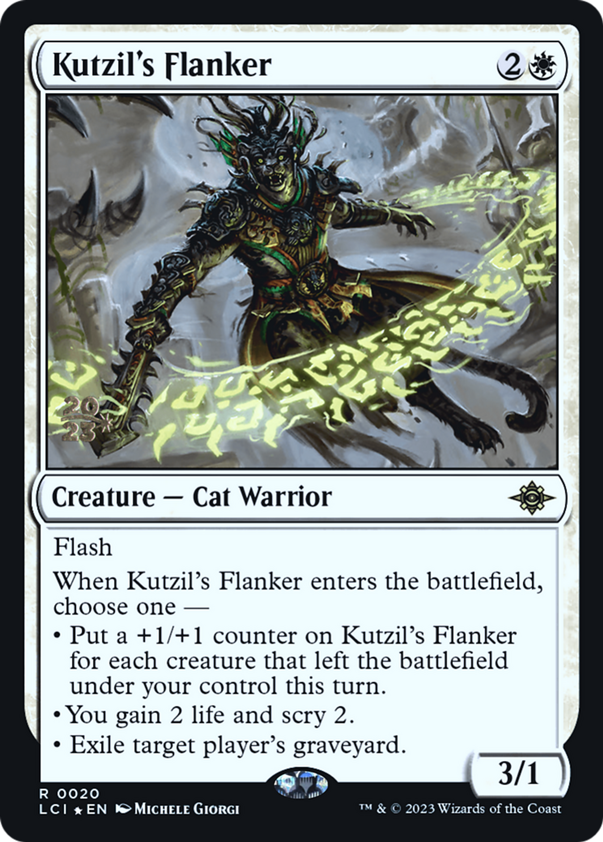 Ailier de Kutzil — The Lost Caverns of Ixalan Promos — Magic: The Gathering
