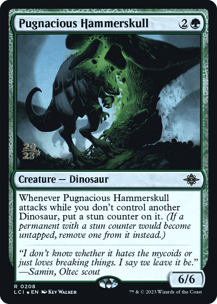 Pugnacious Hammerskull — The Lost Caverns of Ixalan Promos — Magic: The Gathering