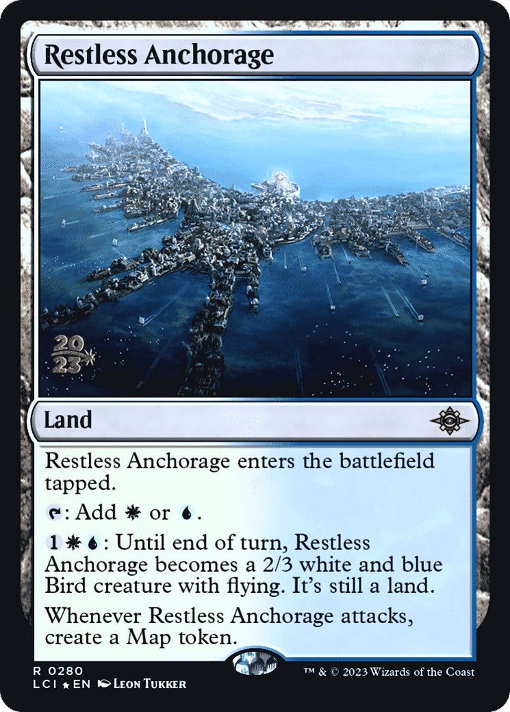 Restless Anchorage — The Lost Caverns of Ixalan Promos — Magic: The Gathering