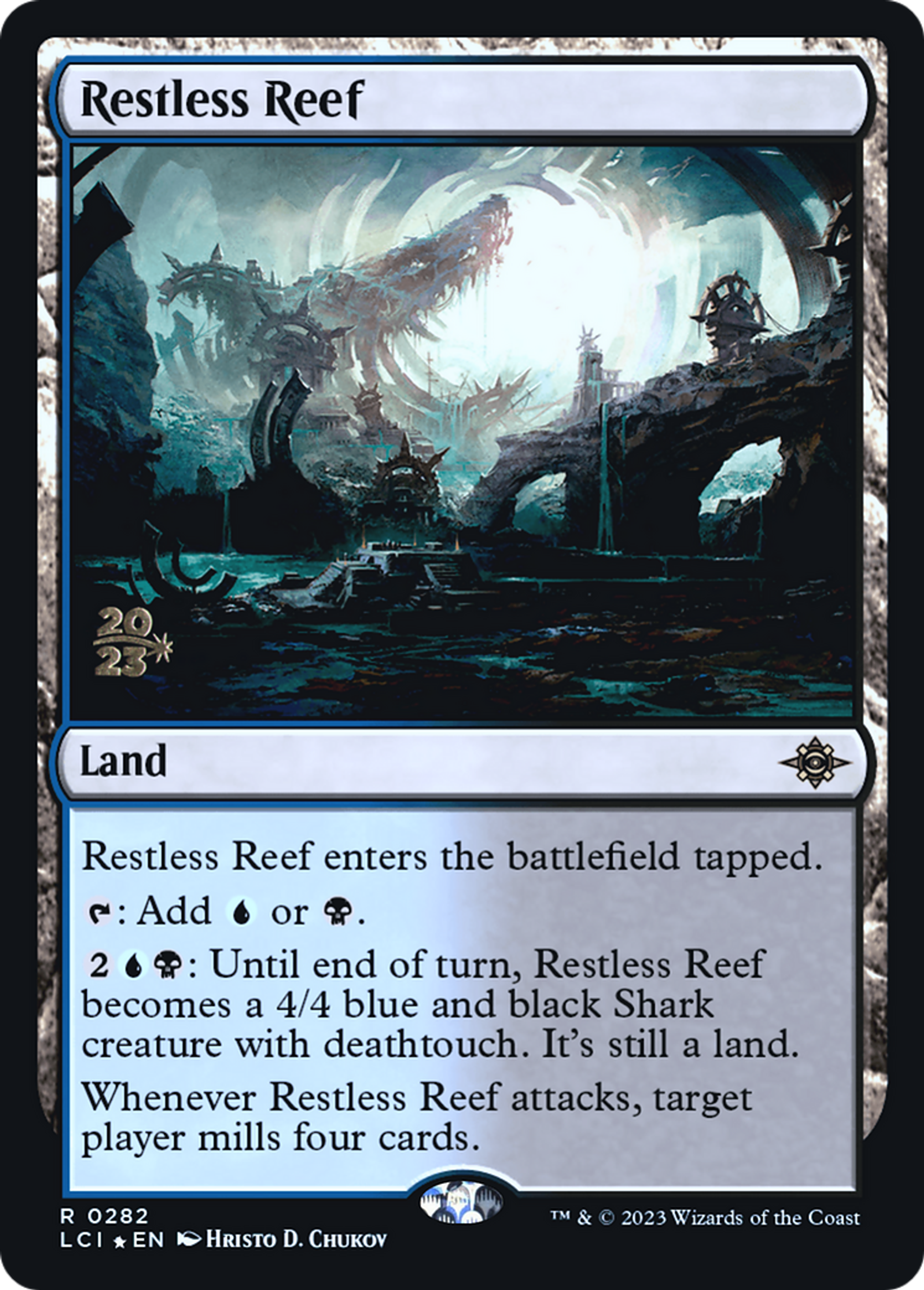 Restless Reef — The Lost Caverns of Ixalan Promos — Magic: The Gathering